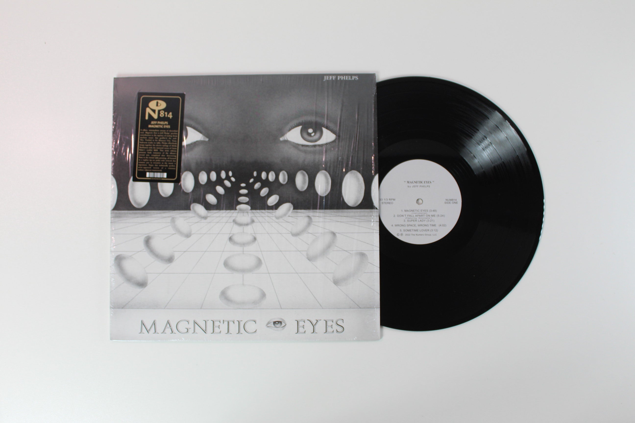 Jeff Phelps - Magnetic Eyes on Numero Group Reissue