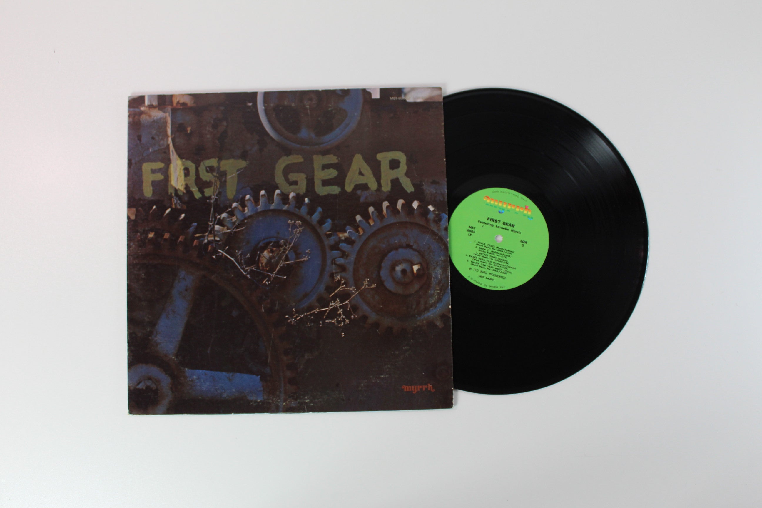 First Gear featuring Larnelle Harris - First Gear on Myrrh