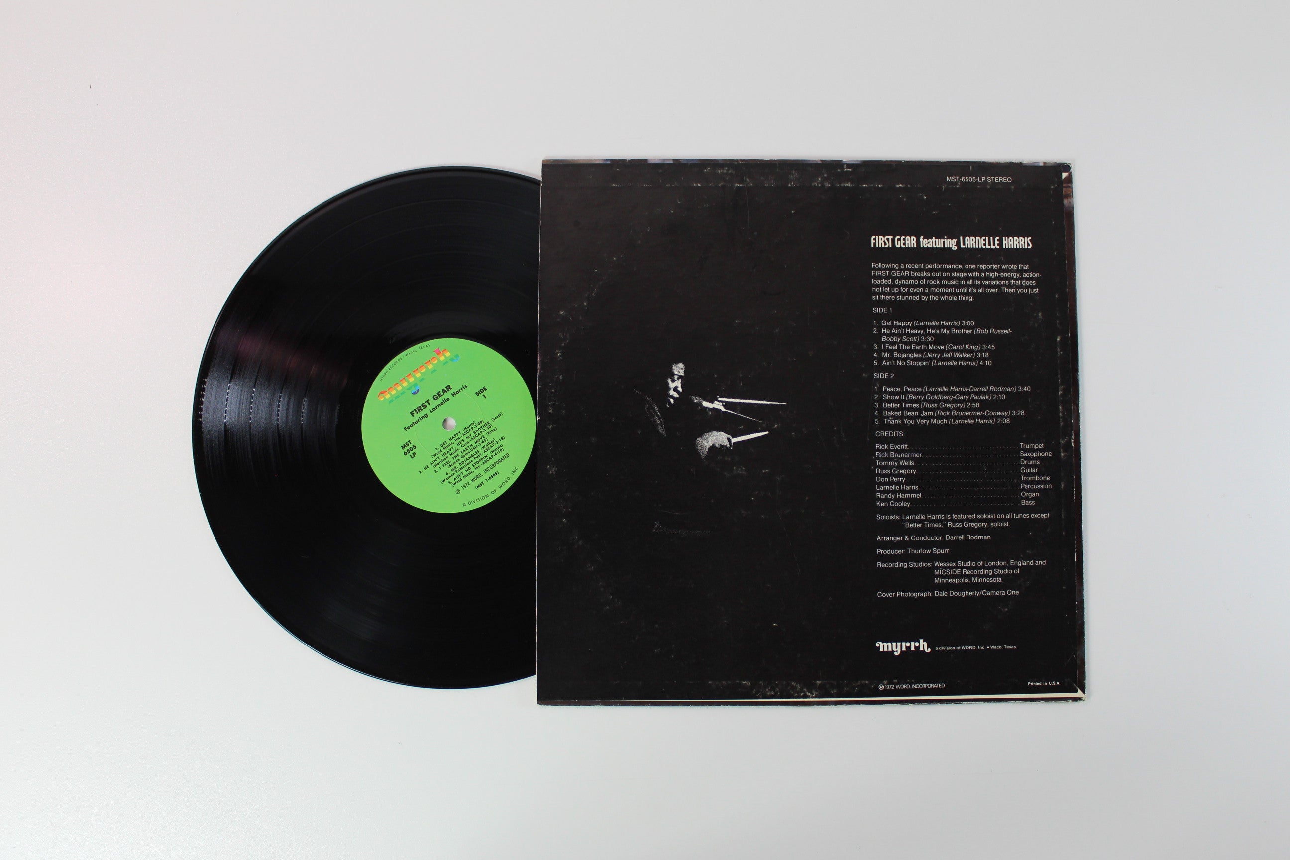 First Gear featuring Larnelle Harris - First Gear on Myrrh