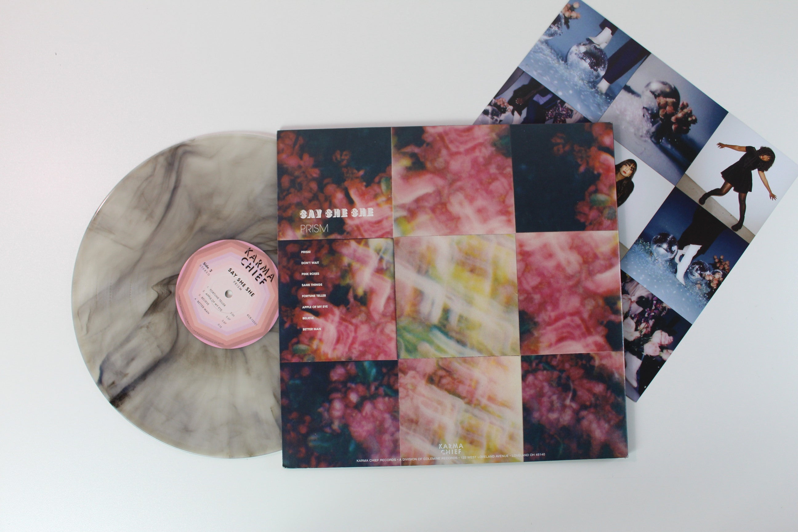 Say She She - Prism on Karma Chief Records Ltd Natural Swirl Vinyl