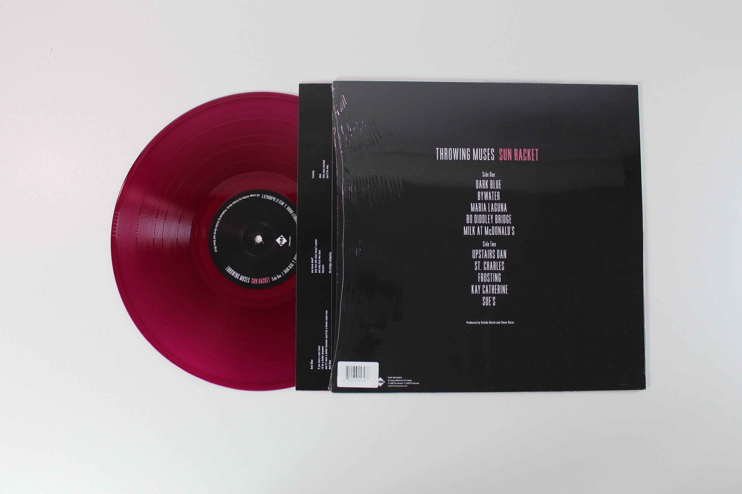 Throwing Muses - Sun Racket on Fire Records on Fire Records Ltd Violet Vinyl