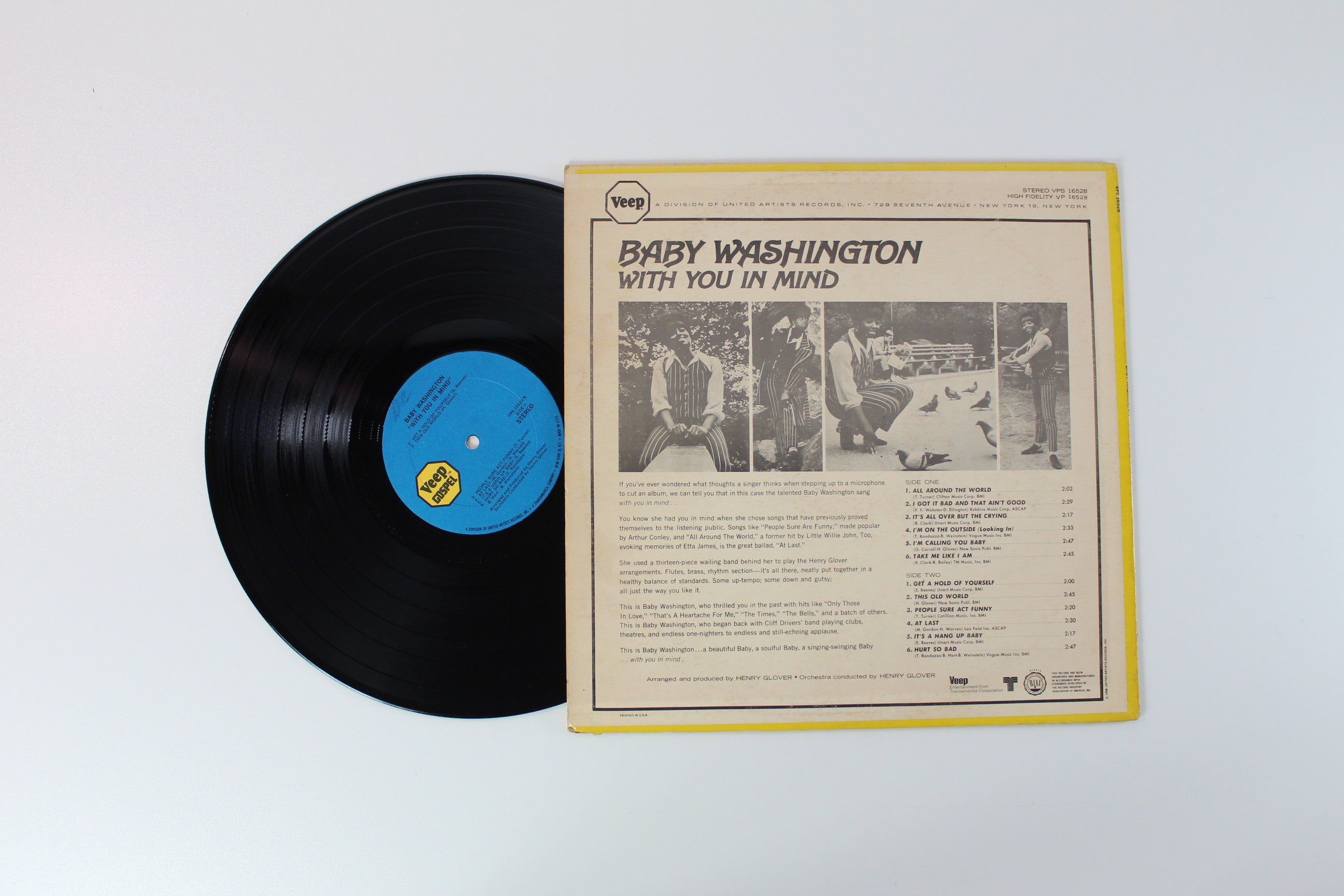 Baby Washington - With You In Mind on Veep Gospel