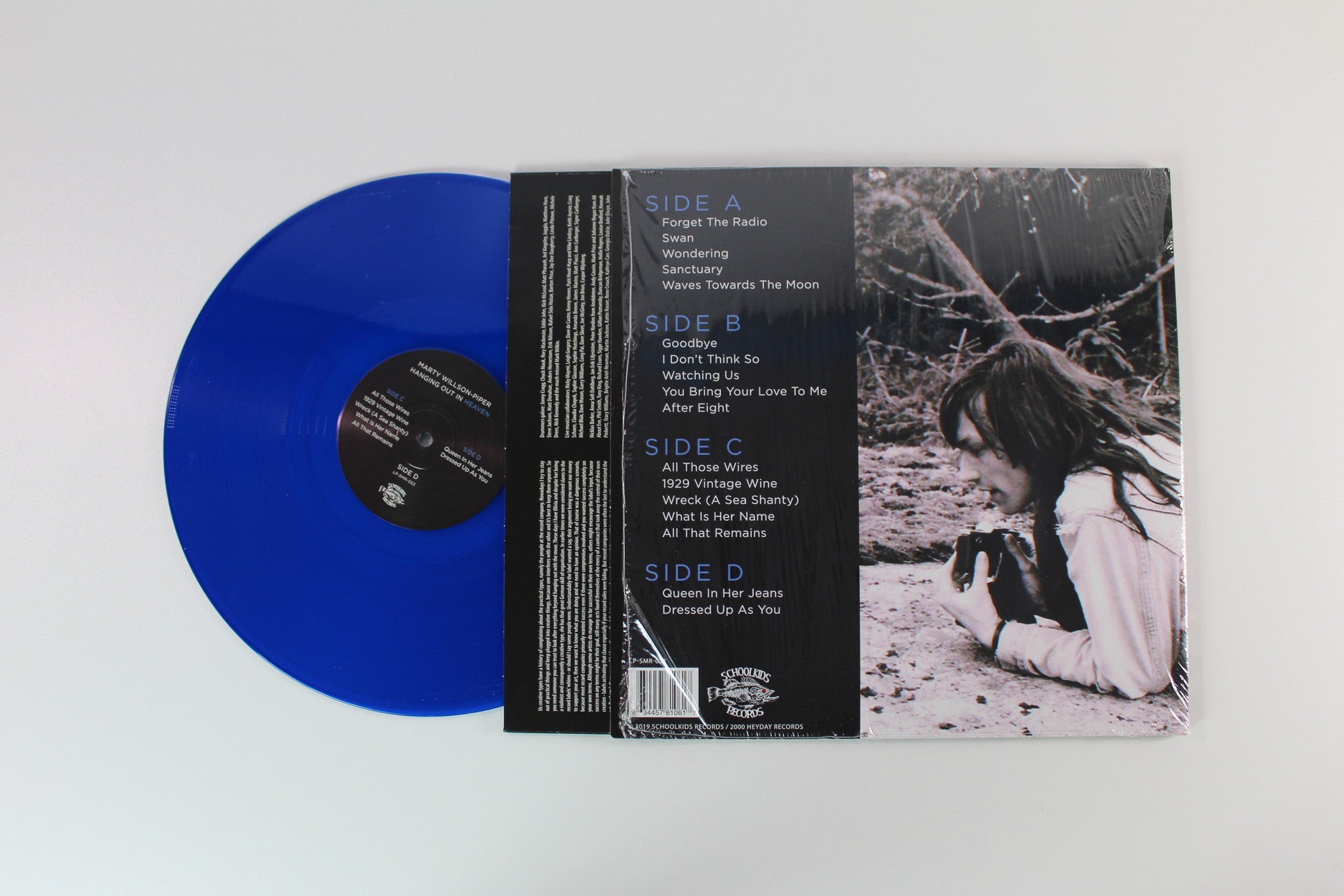 Marty Willson-Piper - Hanging Out In Heaven on Schoolkids RSD 2019 Blue Translucent Reissue
