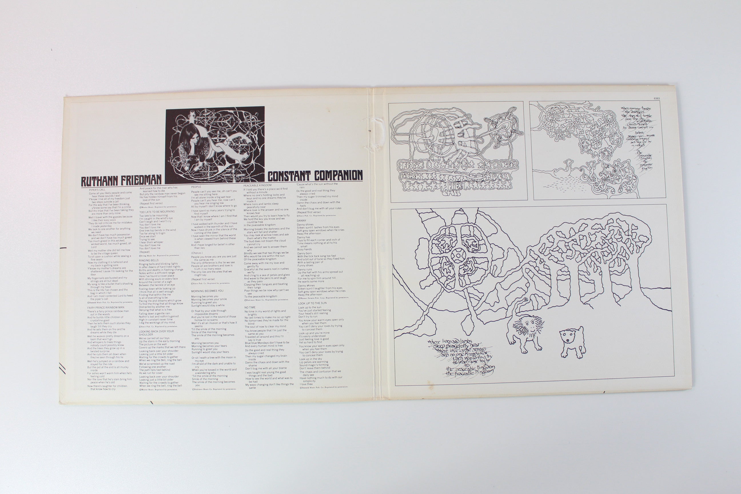 Ruthann Friedman - Constant Companion on Reprise Records Promo