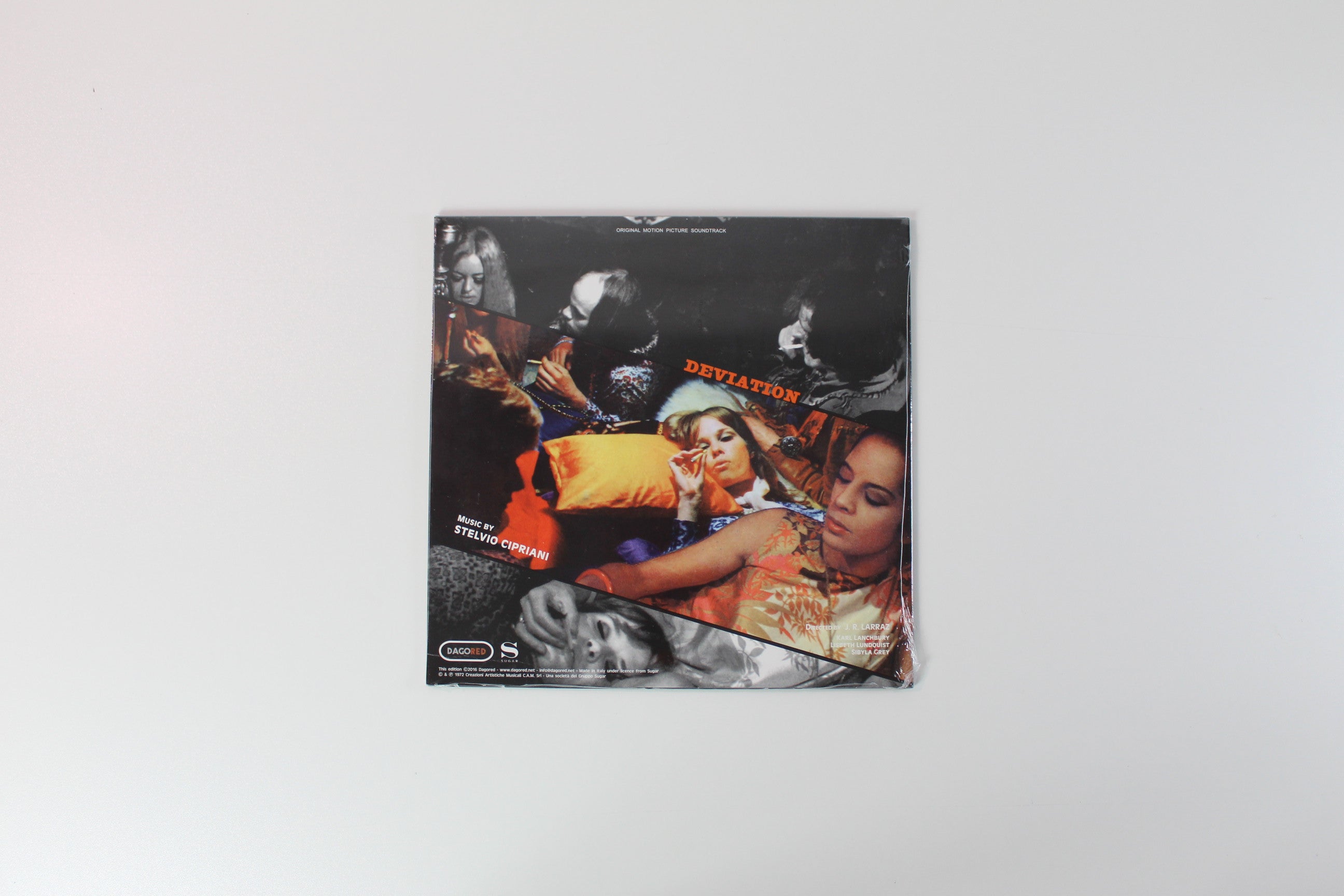 Stelvio Cipriani - Deviation on Dagored RSD 2016 Ltd Numbered Clear Transparent 10" Sealed