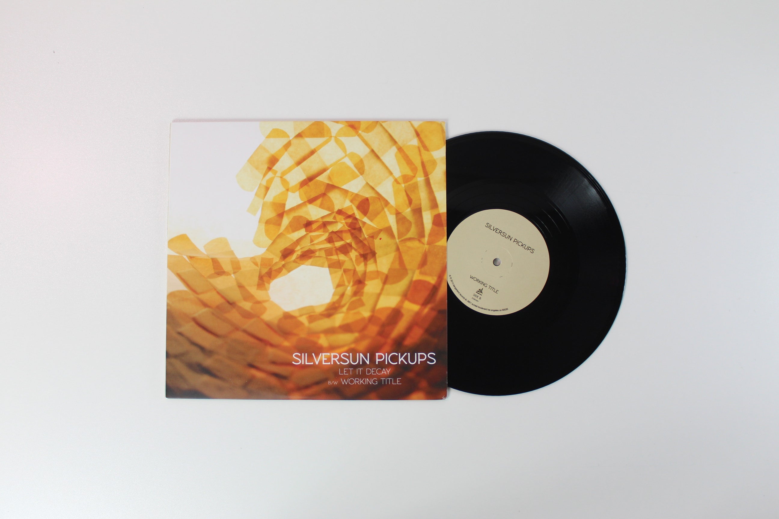 Silversun Pickups - Let It Decay / Working Title on Dangerbird RSD BF 2013 10" Single Ltd Pressing