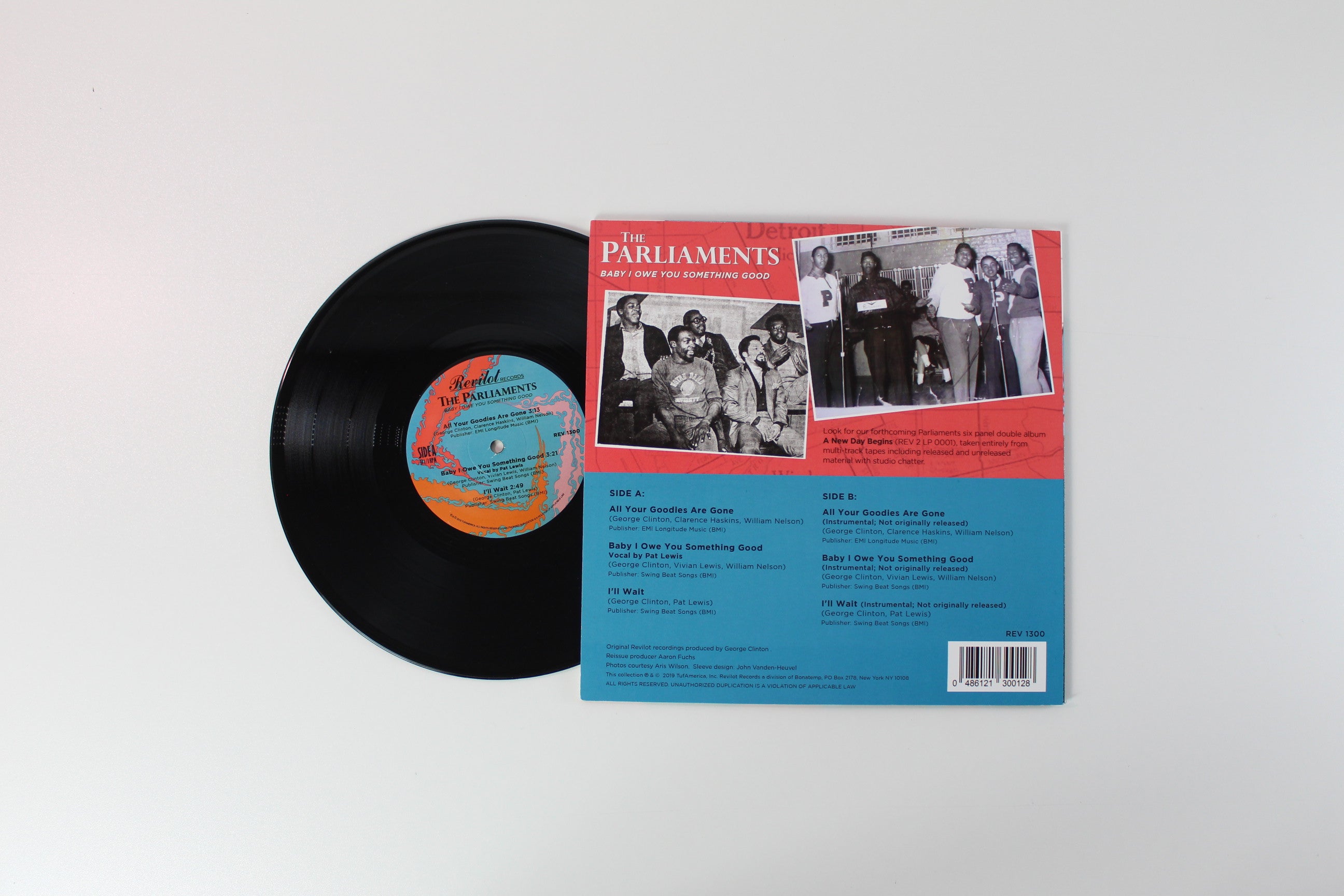 The Parliaments - Baby I Owe You Something Good on Revilot RSD 2019 10"