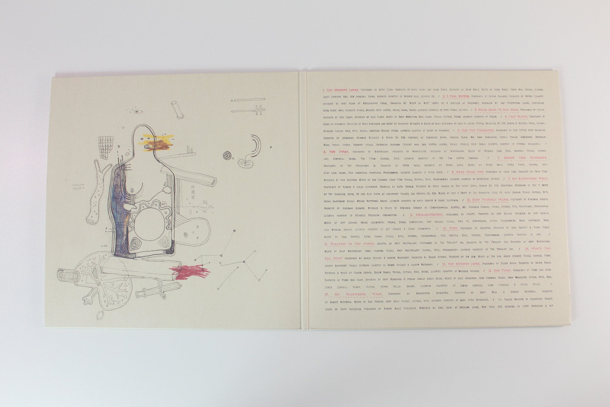 Various - Tiny Changes: A Celebration Of Frightened Rabbit's 'The Midnight Organ Fight' on Atlantic UK