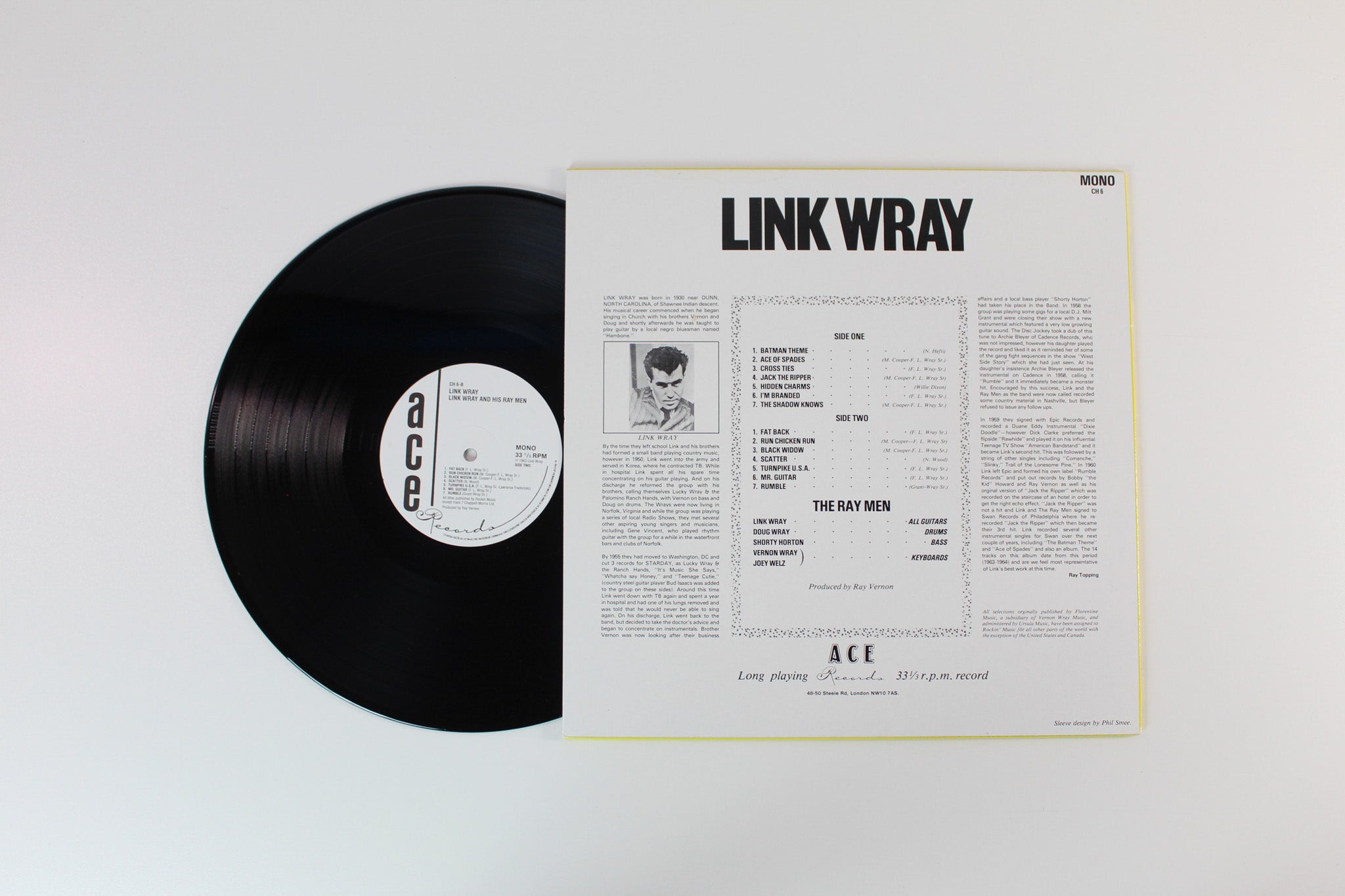 Link Wray - Early Recordings on Ace Reissue