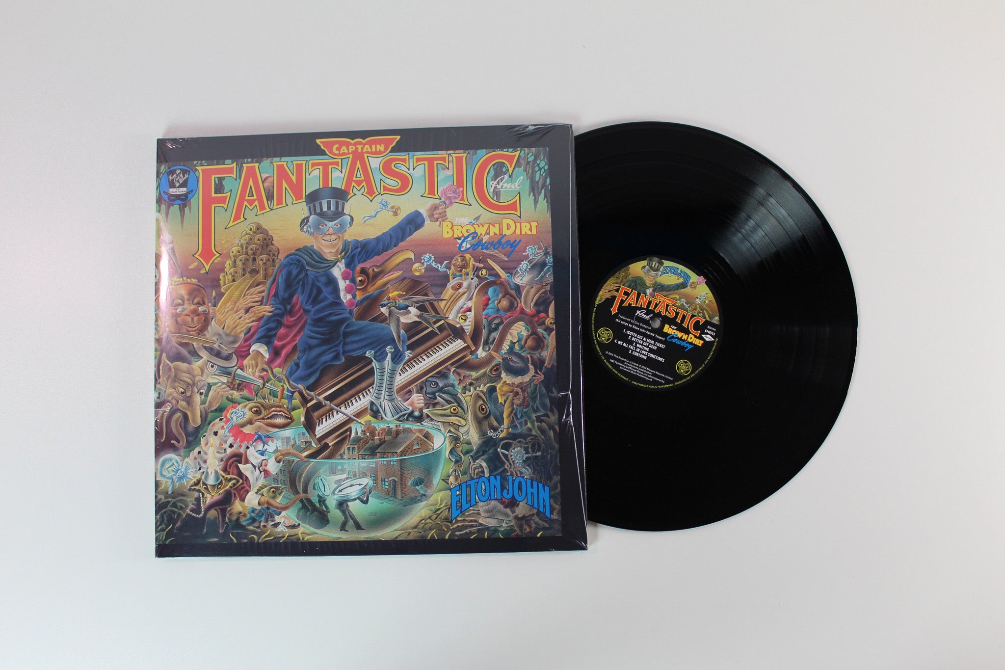 Elton John - Captain Fantastic And The Brown Dirt Cowboy on Mercury Reissue