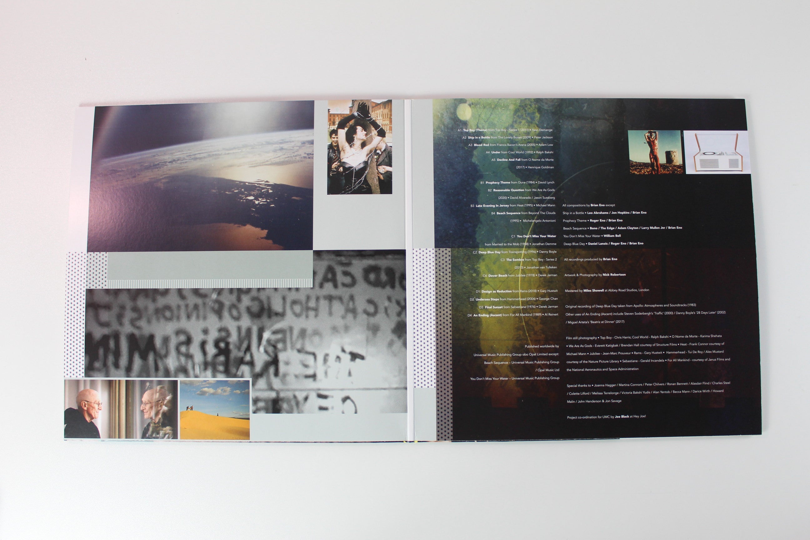 Brian Eno - Film Music 1976-2020 on Opal Records