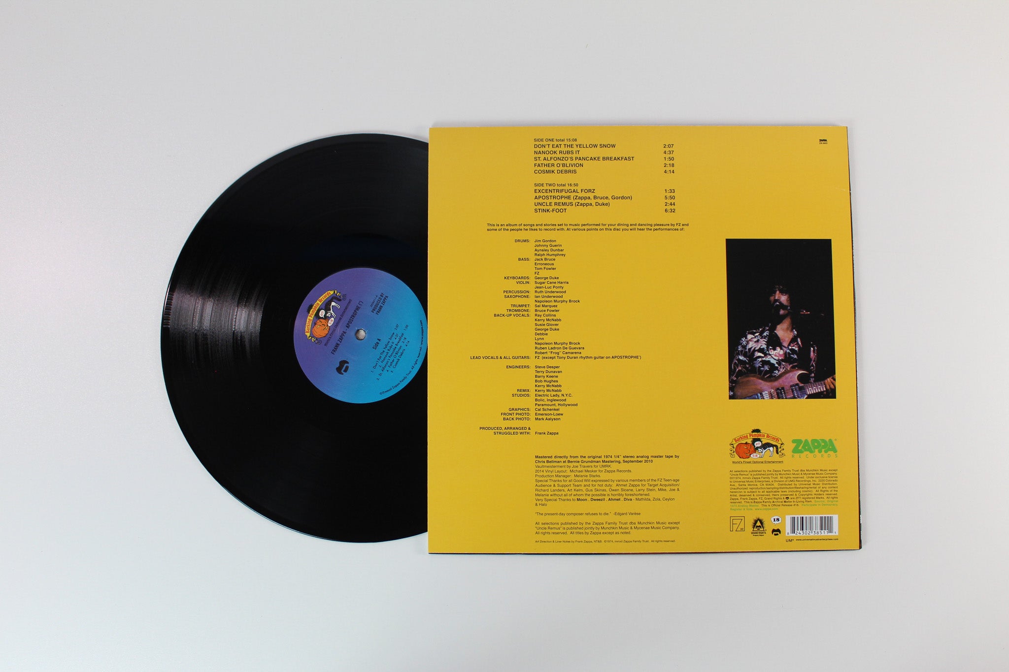 Frank Zappa - Apostrophe (') on Zappa Records Reissue