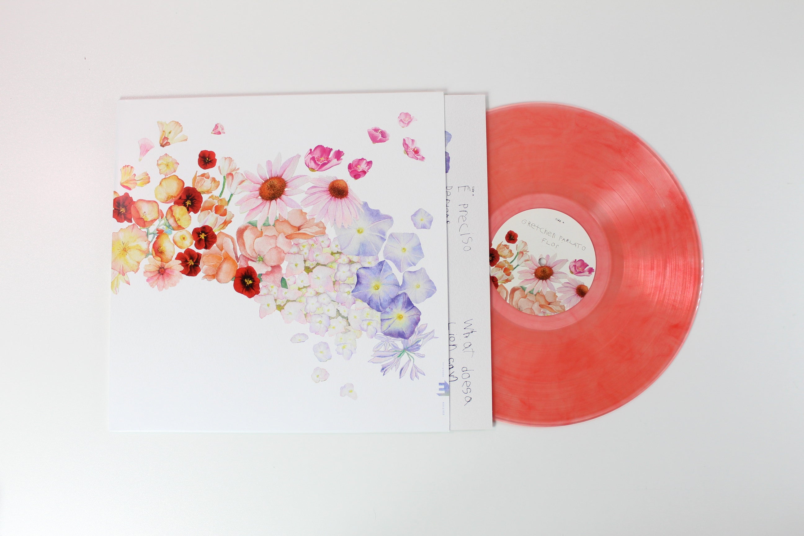 Gretchen Parlato - Flor Pink Translucent Marbled Vinyl on Edition Records