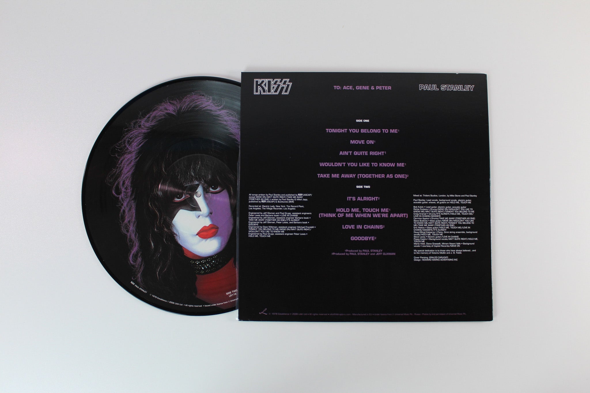 Kiss - Paul Stanley on Lilith Picture Disc Reissue