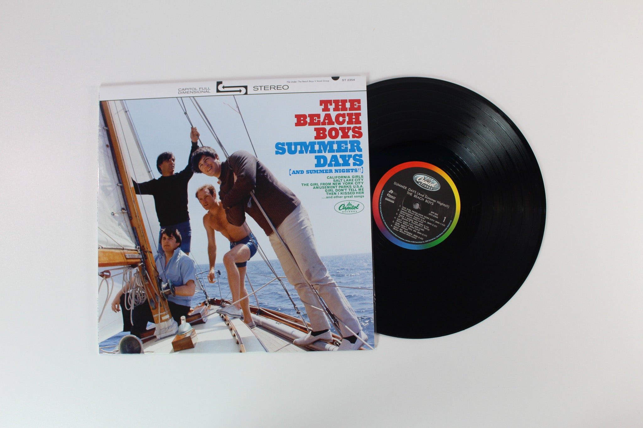 The Beach Boys - Summer Days (And Summer Nights!!) on Capitol Analogue Productions Ltd 200 Gram Reissue