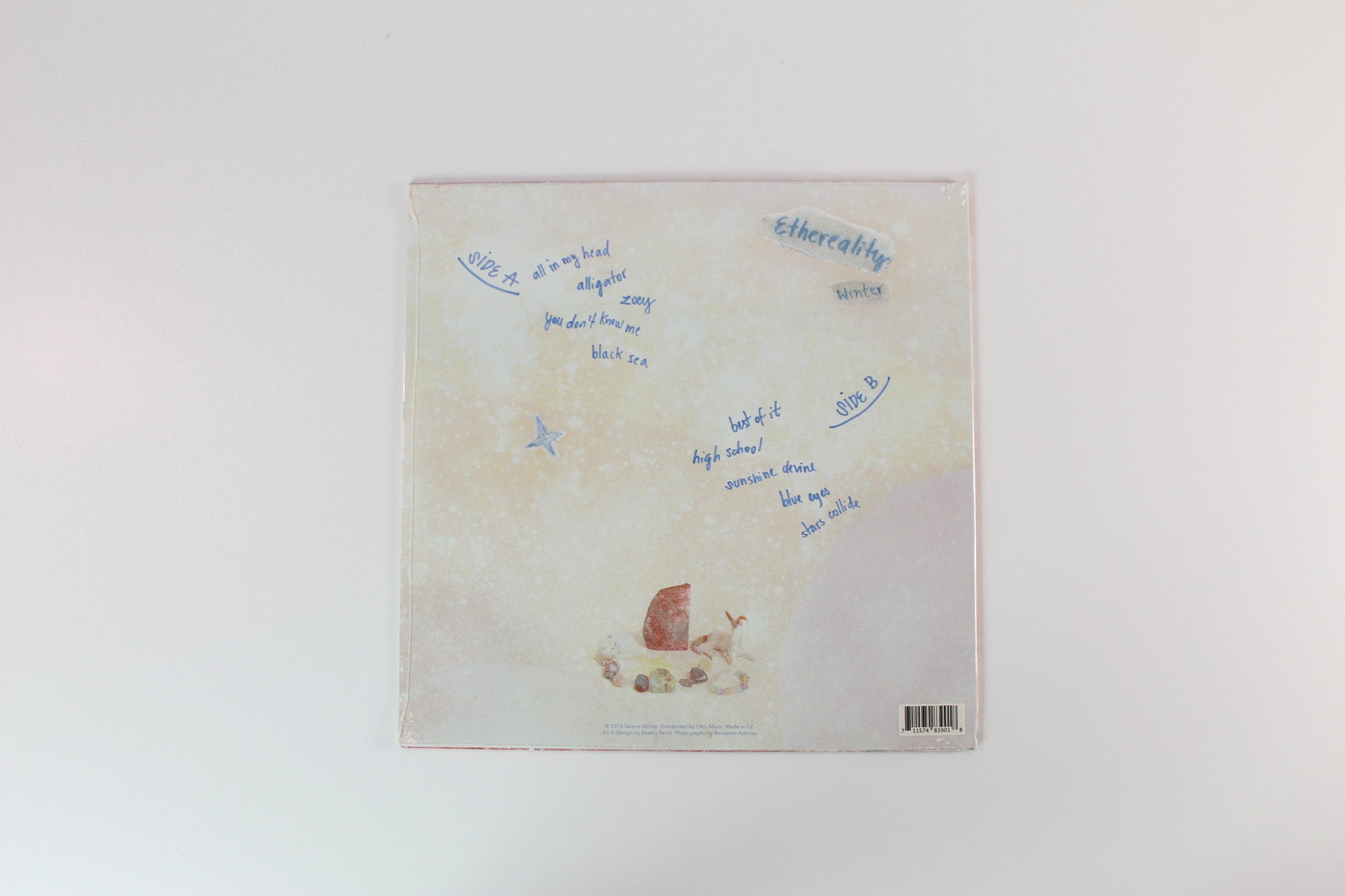 Winter - Ethereality Self Released Ltd Aqua Blue Vinyl Sealed