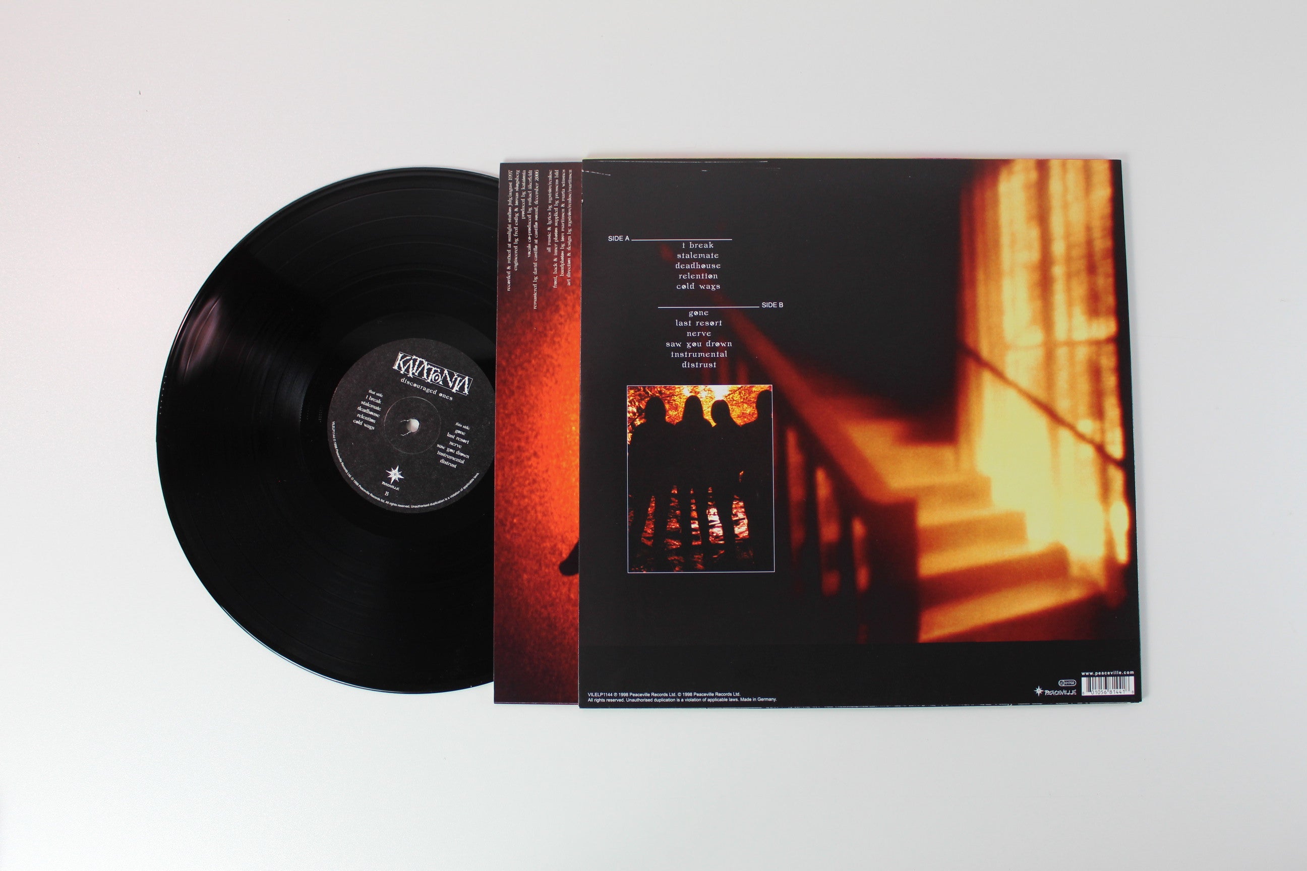 Katatonia - Discouraged Ones Reissue on Peaceville Records