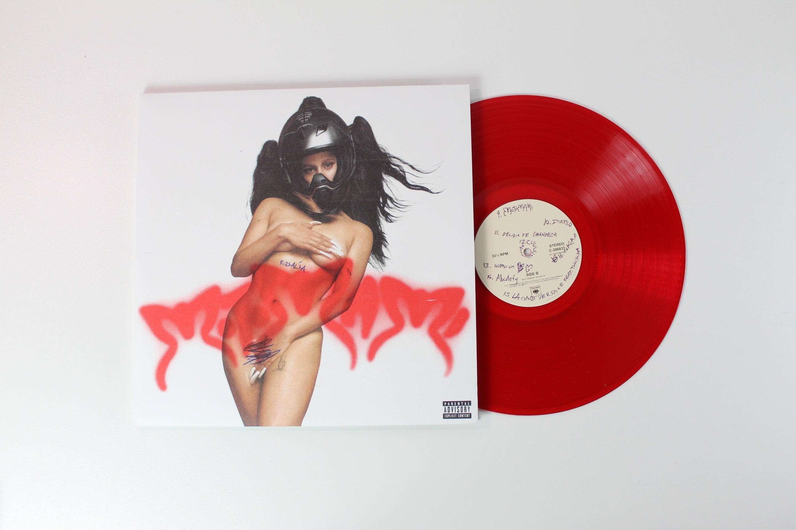 Rosalía - Motomami Red Translucent Vinyl on Columbia