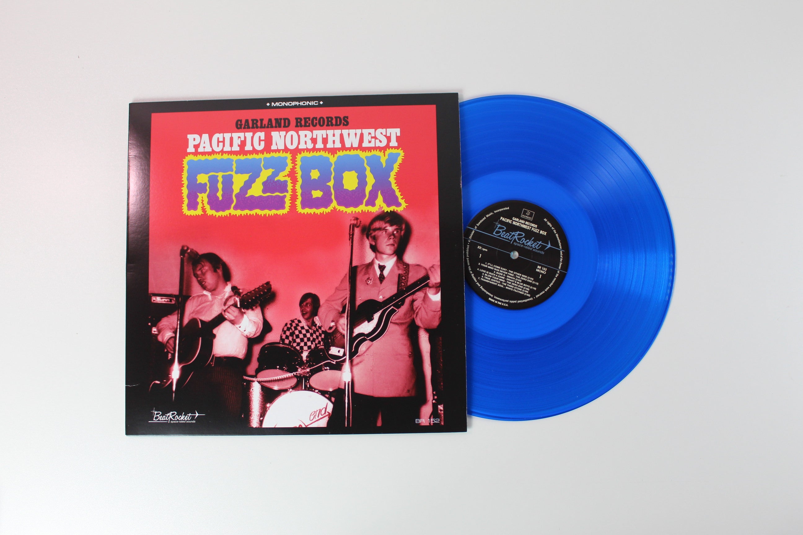 Various - Garland Records: Pacific Northwest Fuzz Box on BeatRocket Blue Vinyl