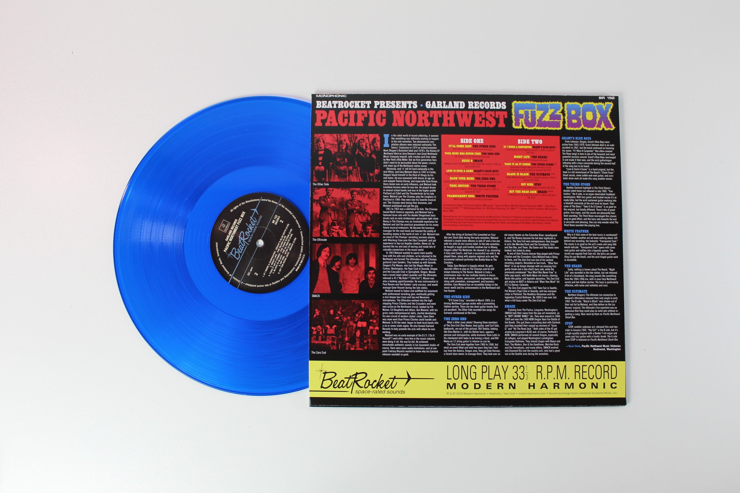 Various - Garland Records: Pacific Northwest Fuzz Box on BeatRocket Blue Vinyl