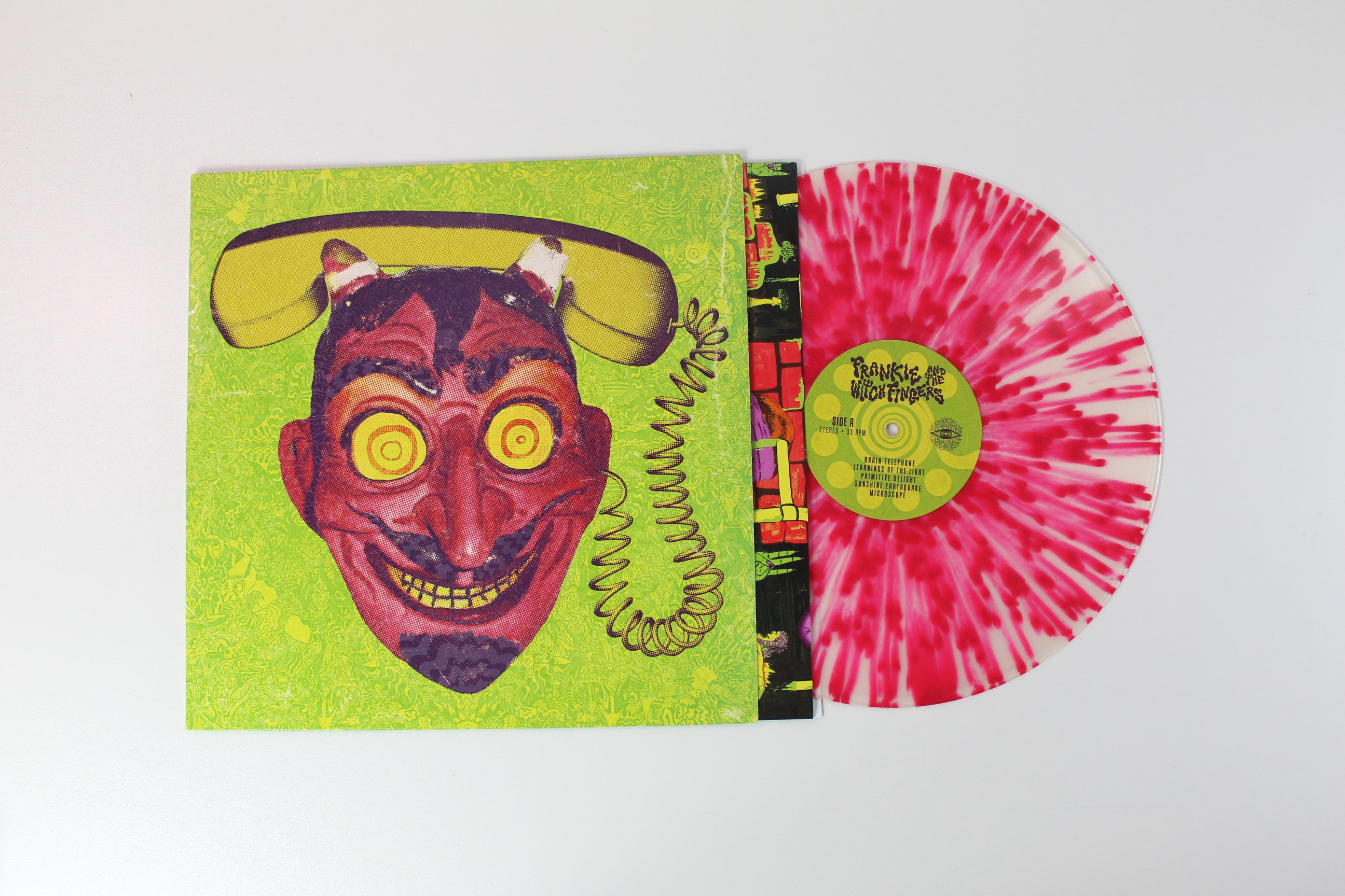 Frankie And The Witch Fingers - Brain Telephone Ltd. RSD Brain Matter Splatter Reissue on Greenway Records