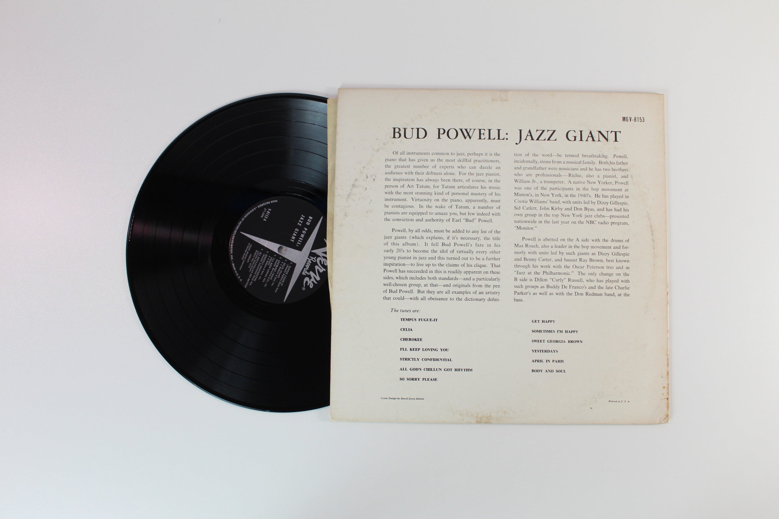 Bud Powell - Jazz Giant on Verve Records