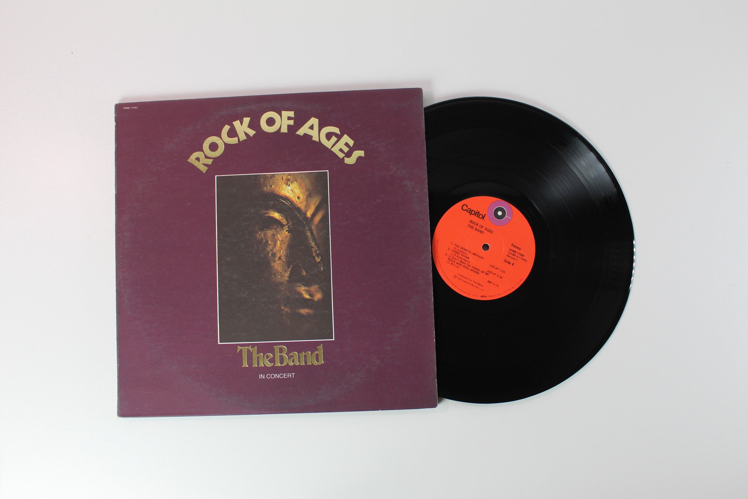 The Band - Rock Of Ages (The Band In Concert) on Capitol Records