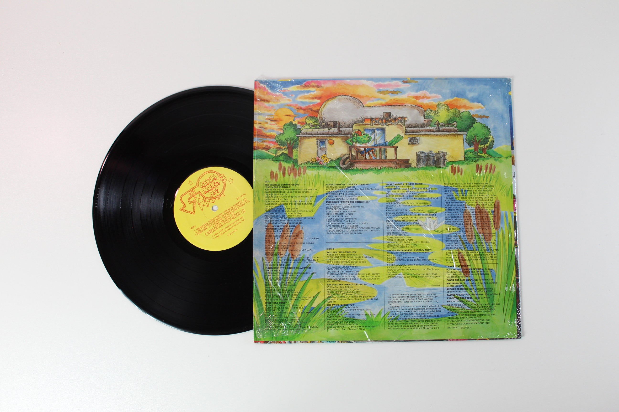 Various - WEBN Album Project No. 7 on Brute Force Cybernetics Records