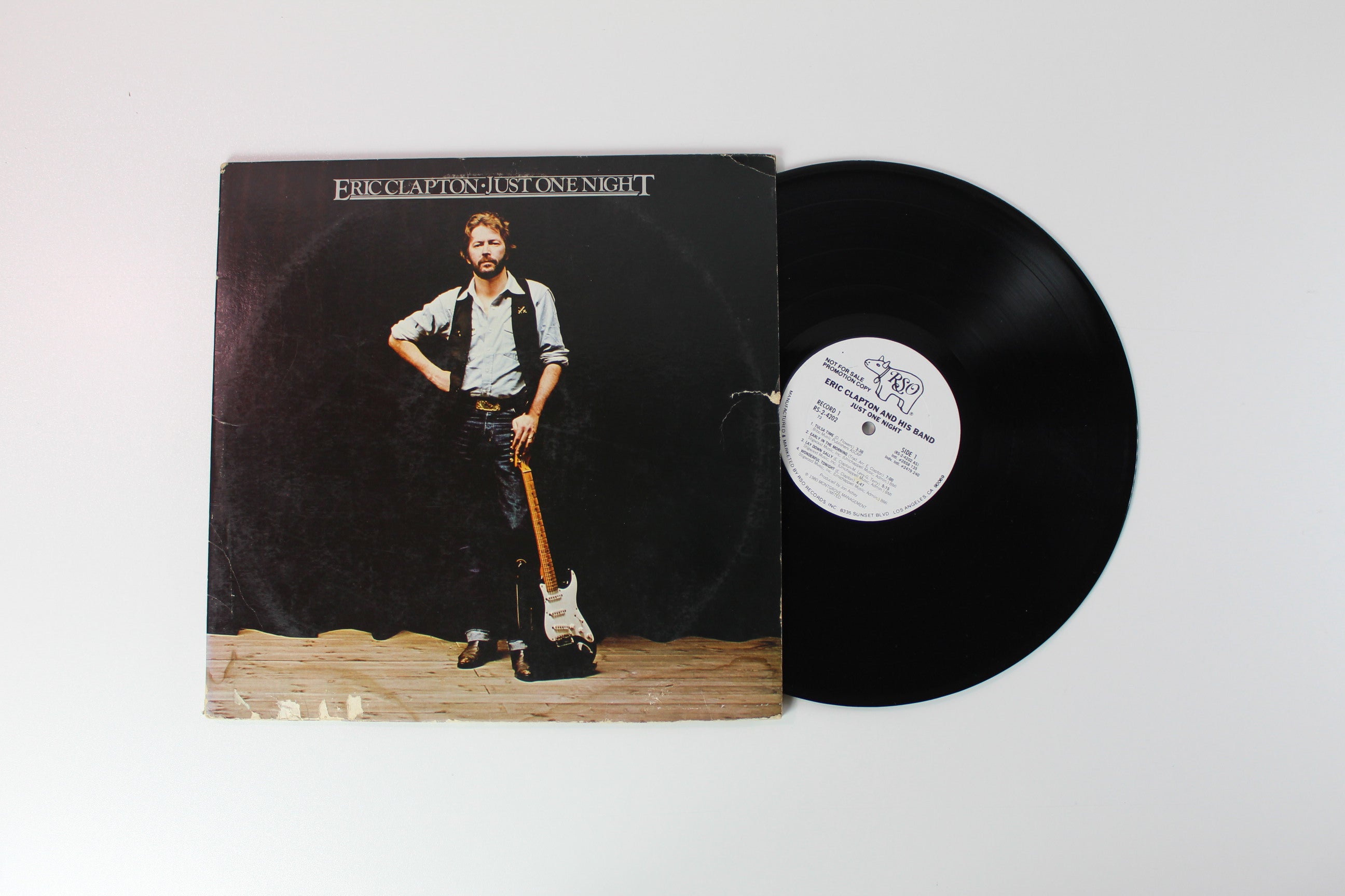 Eric Clapton - Just One Night on RSO Promo