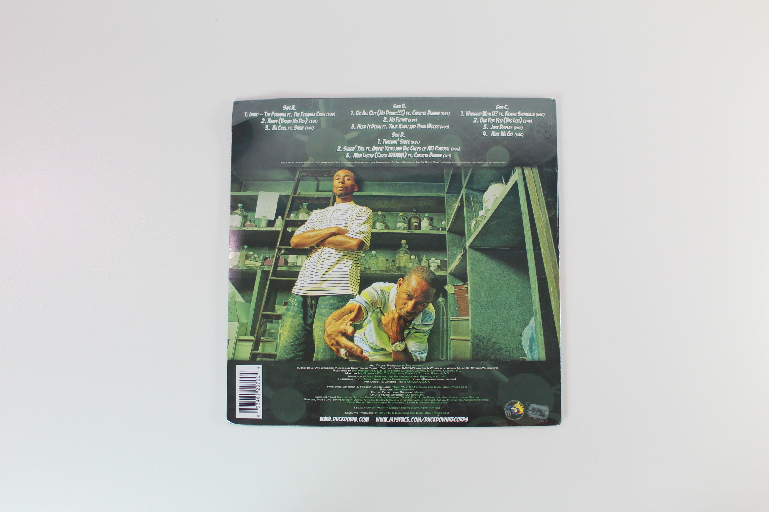 9th Wonder - The Formula on Duck Down - Sealed