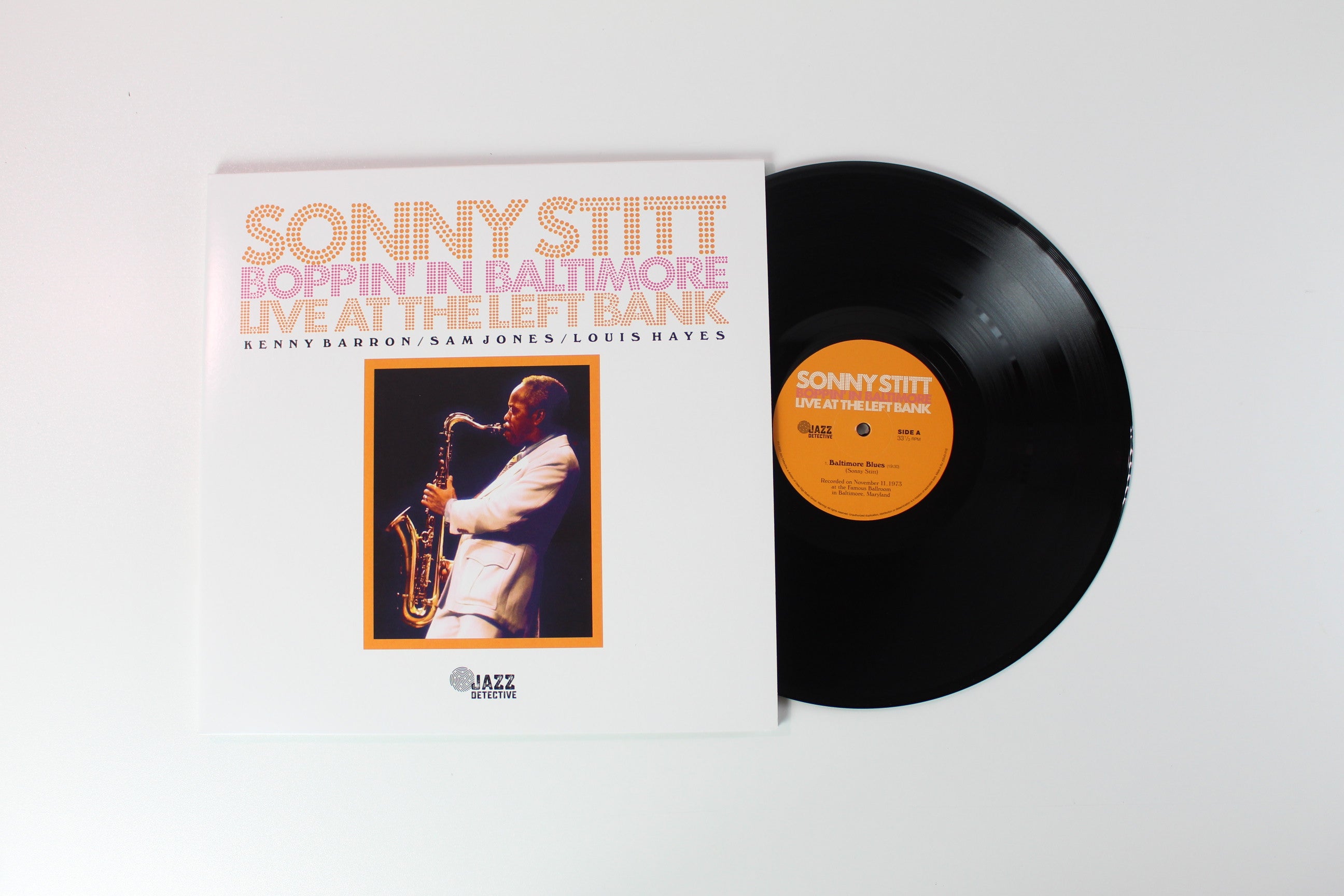 Sonny Stitt - Boppin' In Baltimore: Live At The Left Bank Ltd. RSD Numbered Edition on Jazz Detective
