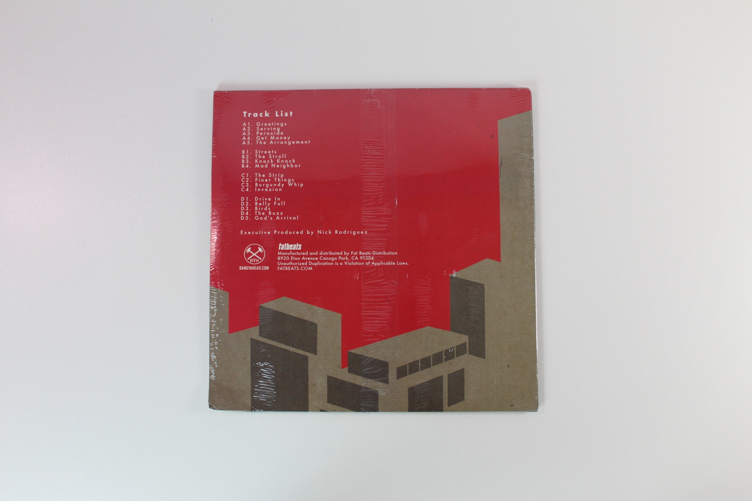 Madlib - Bad Neighbor Instrumentals on Bang Ya Head - Sealed