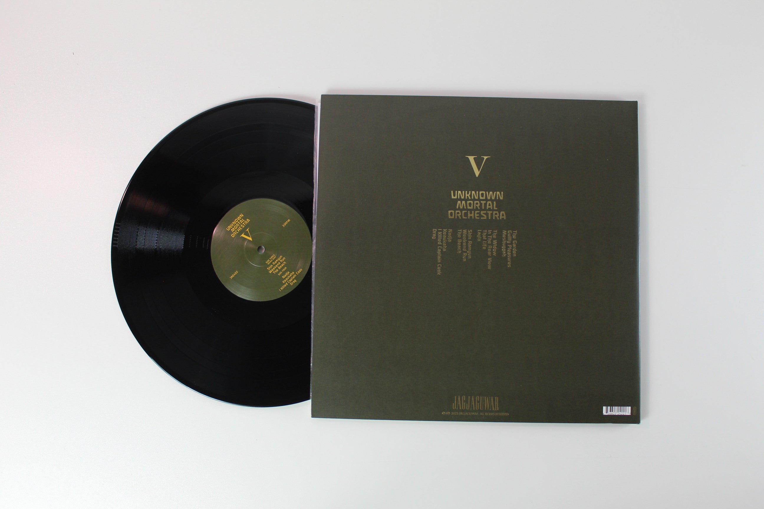 Unknown Mortal Orchestra - V on Jagjaguwar