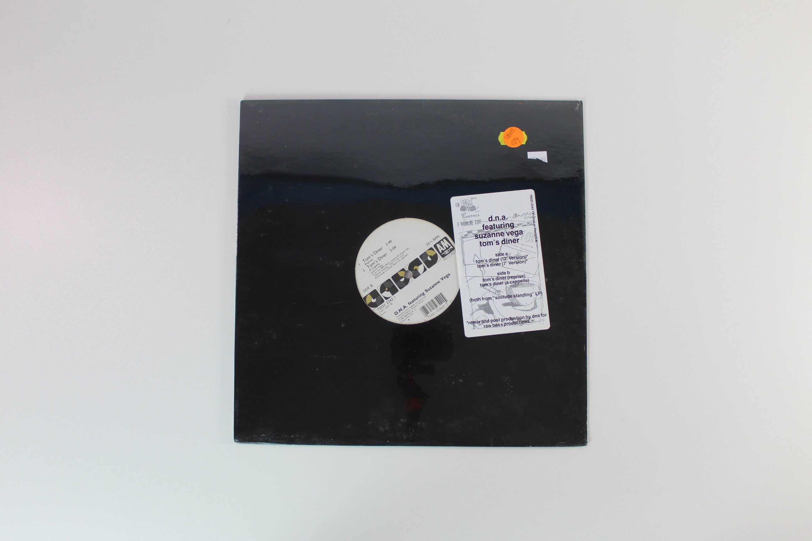 DNA Featuring Suzanne Vega - Tom's Diner on A&M Records - Sealed