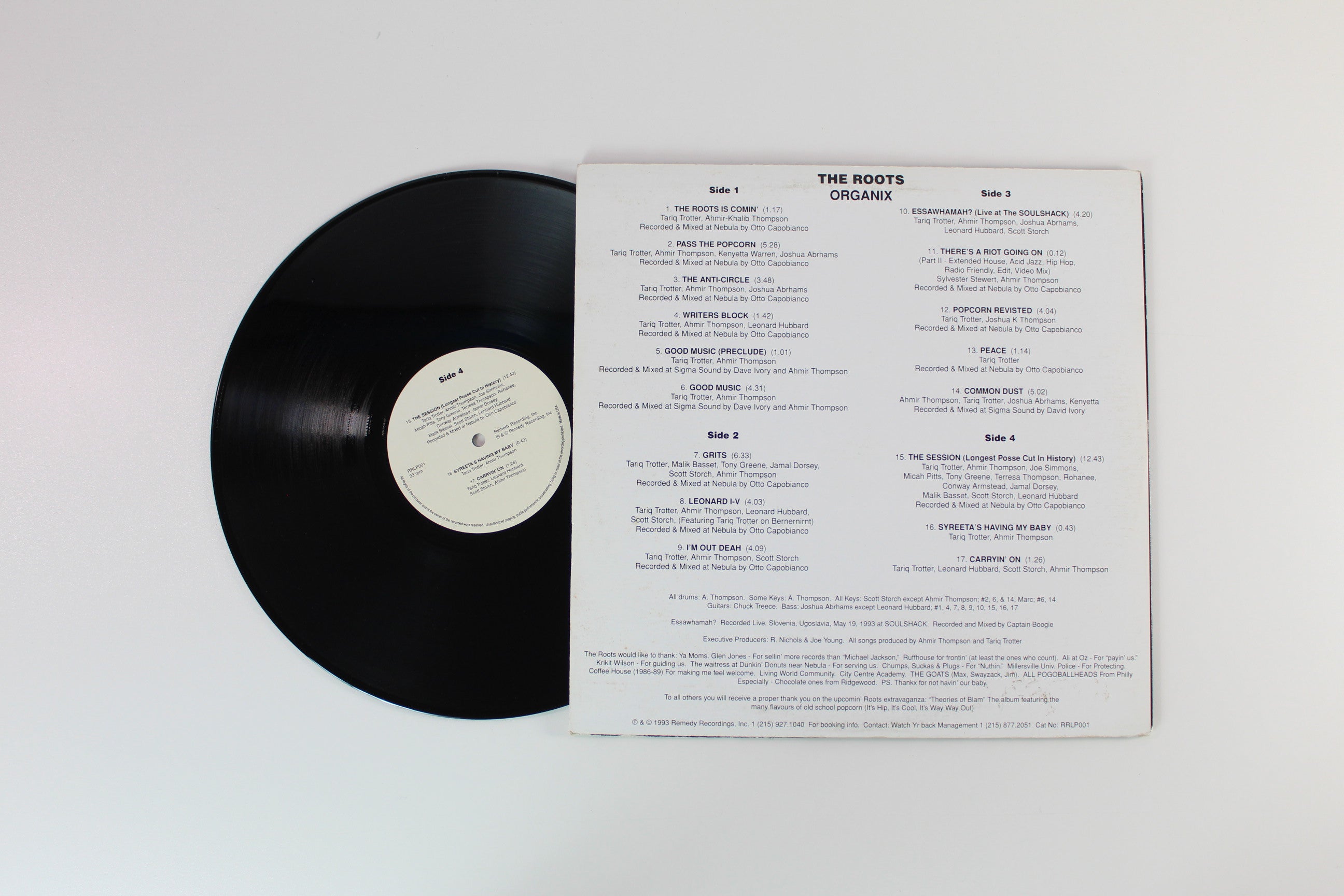 The Roots - Organix on Remedy Recordings