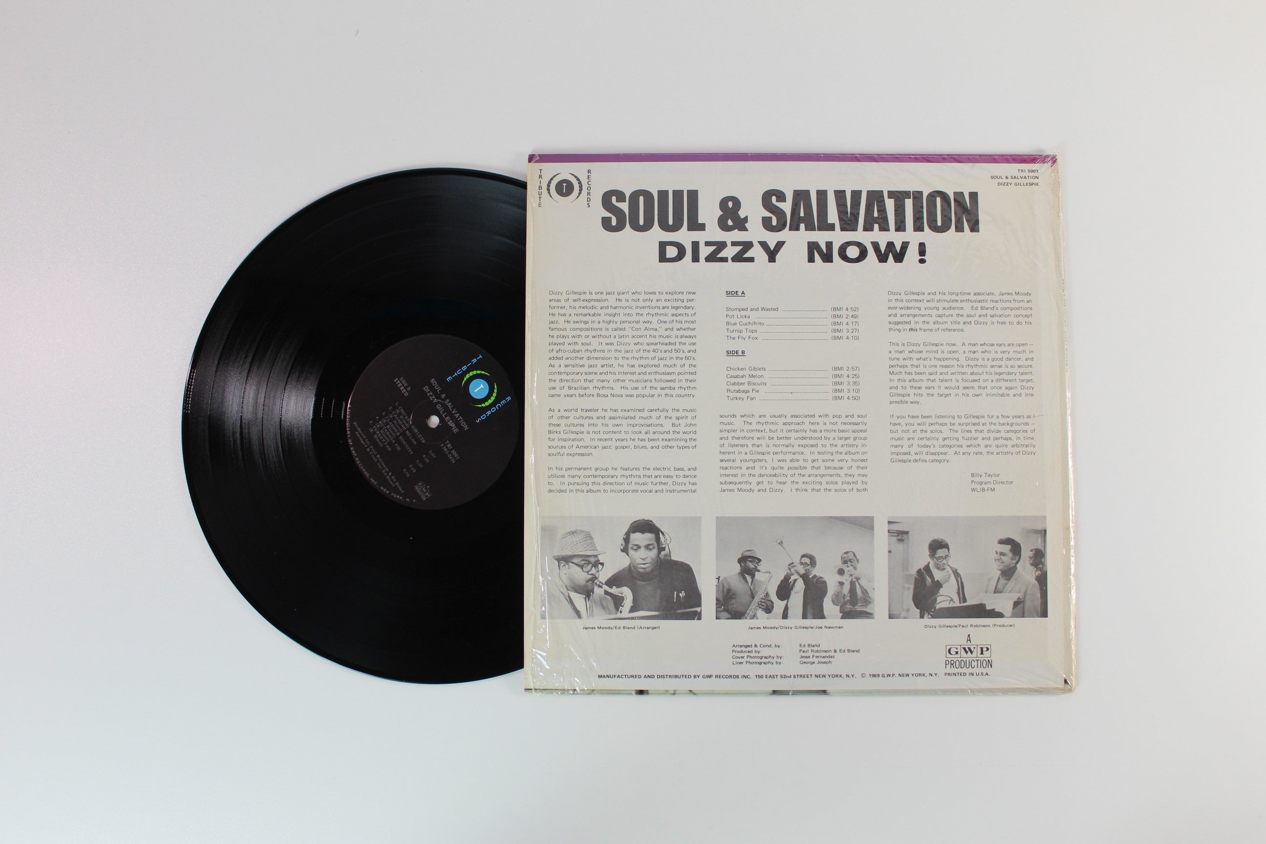 Dizzy Gillespie - Soul & Salvation on Tribute Records