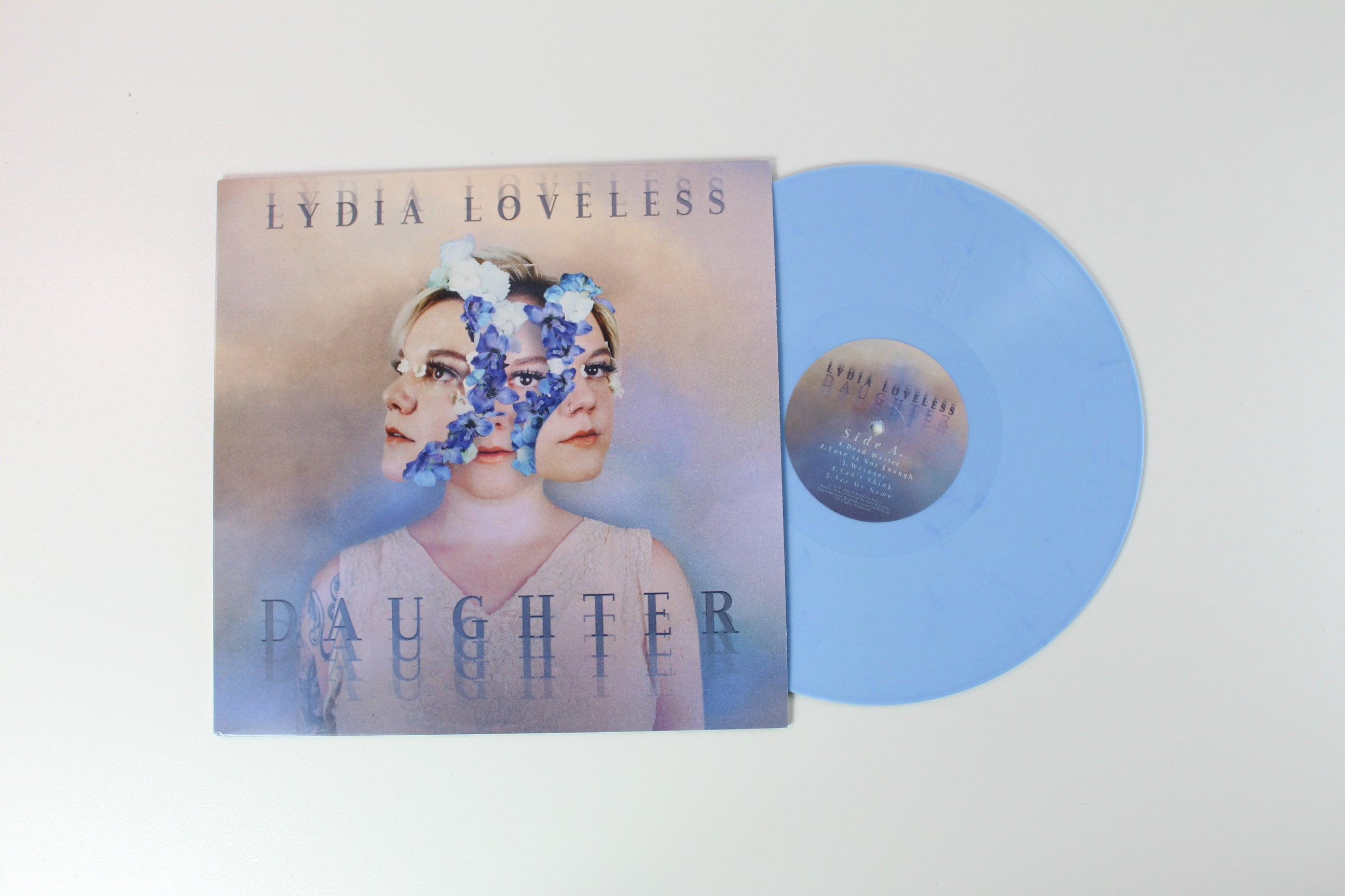 Lydia Loveless - Daughter on Honey You're Gonna Be Late Records Powder Blue Vinyl