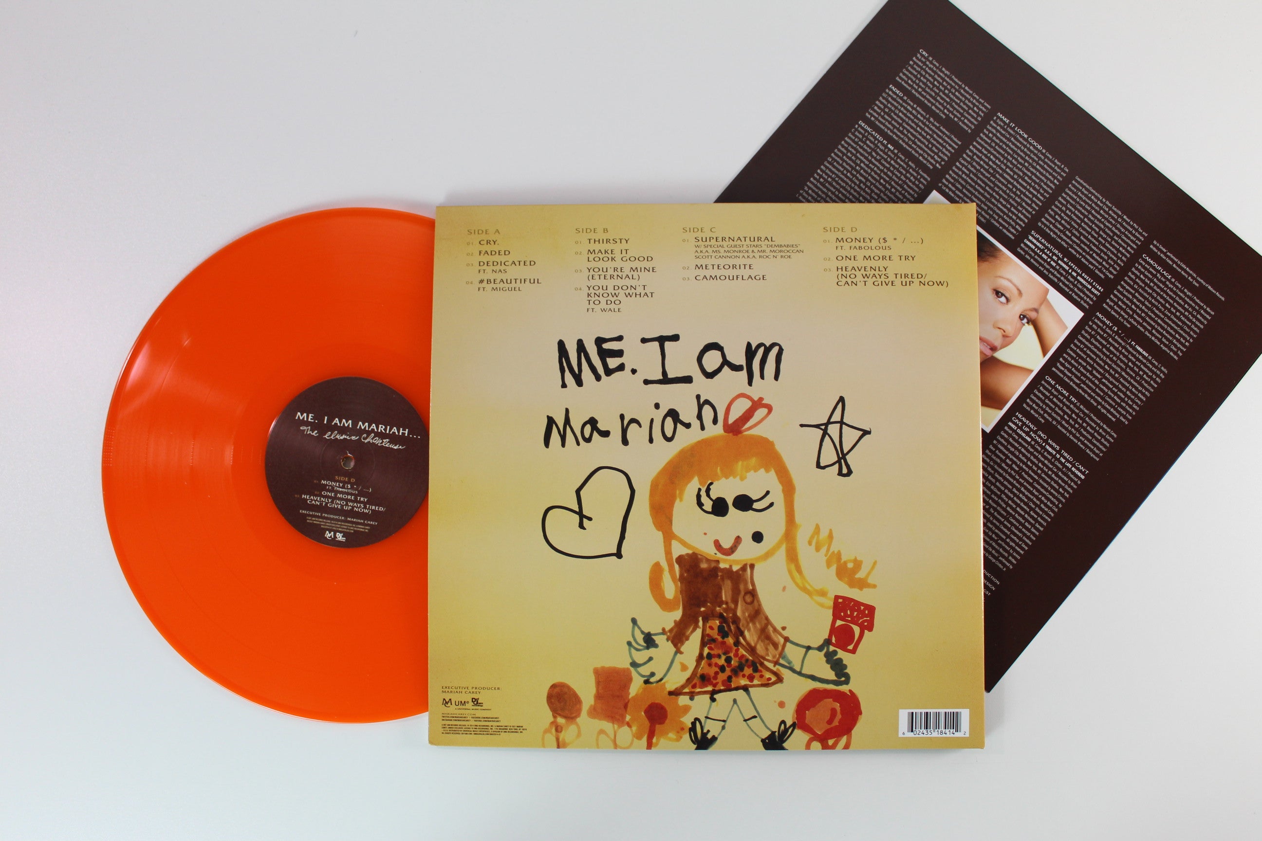 Mariah Carey - Me. I Am Mariah ...The Elusive Chanteuse on Def Jam Recordings / UMe - Orange Vinyl