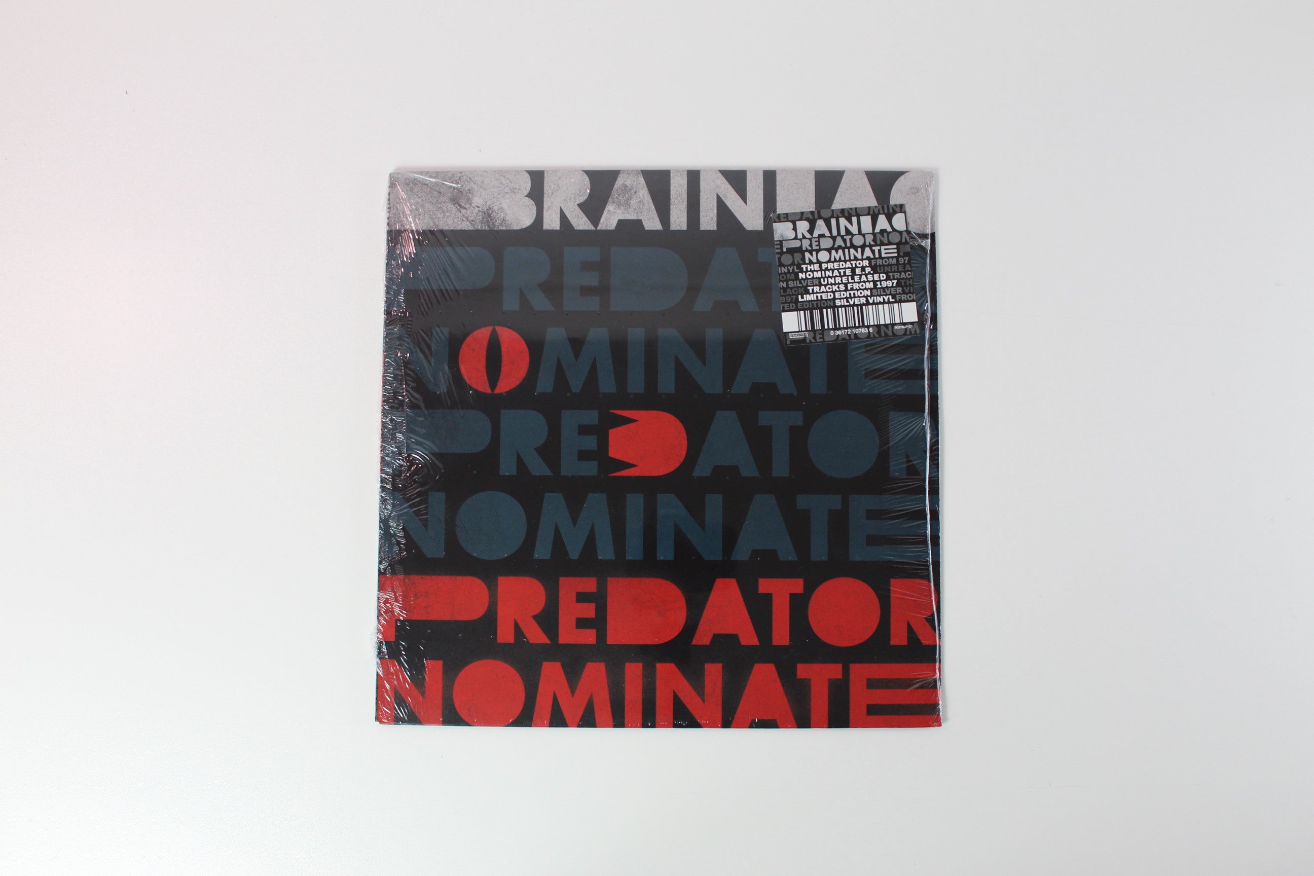 Brainiac - The Predator Nominate E.P. on Touch And Go Ltd. Silver Vinyl Sealed on Touch & Go