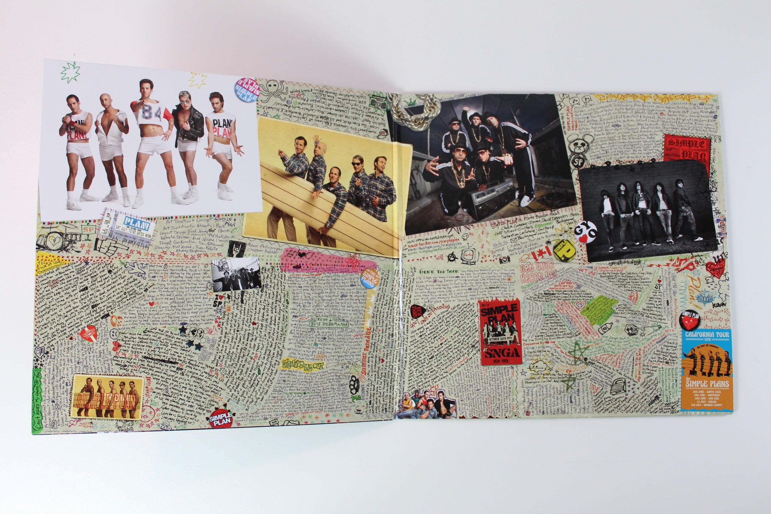 Simple Plan - Get Your Heart On! Ltd. Reissue on Orange & White Starburst Vinyl on Atlantic Recording Corporation