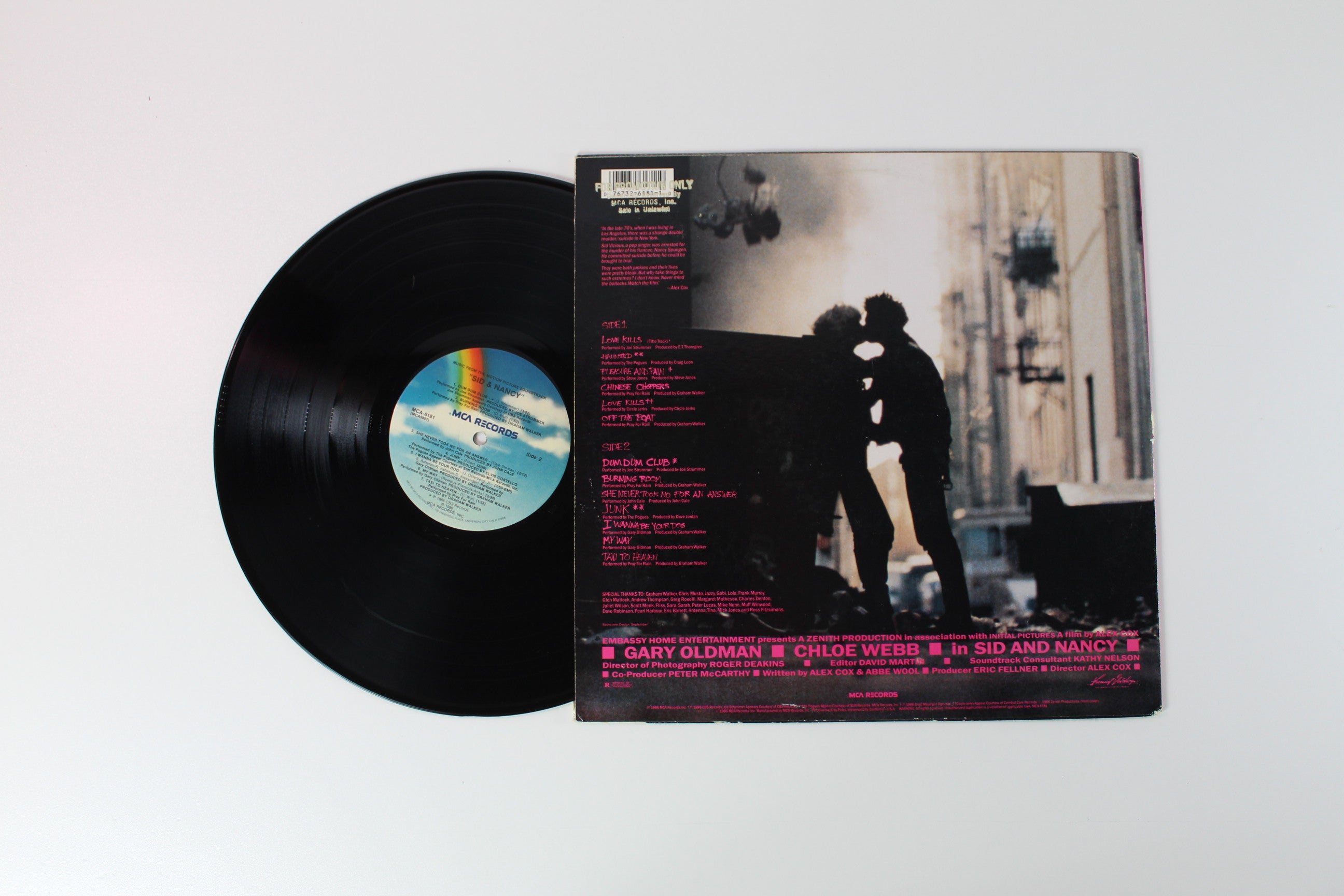 Various - Sid & Nancy: Love Kills (Music From The Motion Picture Soundtrack) on MCA Records