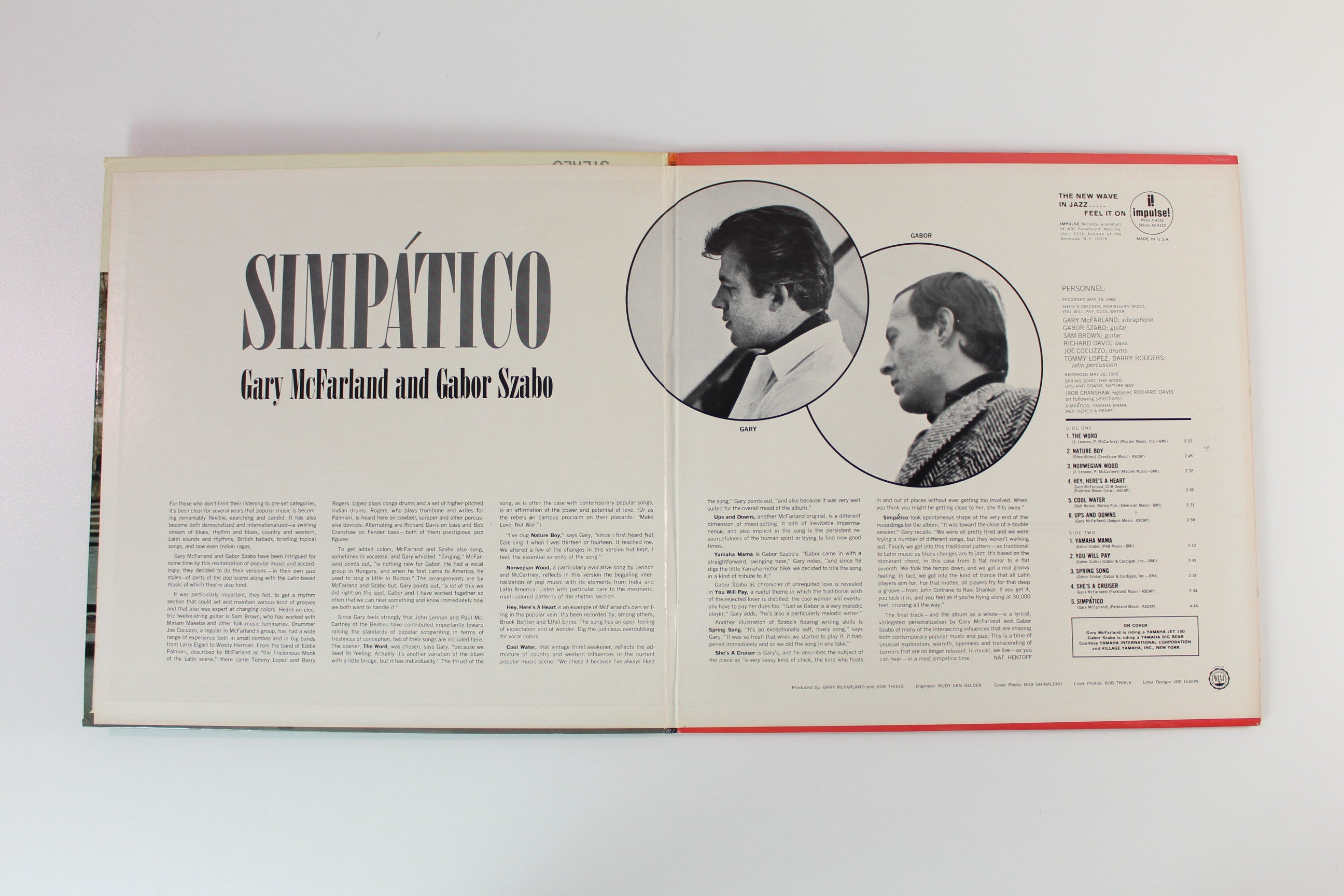 Gary McFarland - Simpático on Impulse! - Mono
