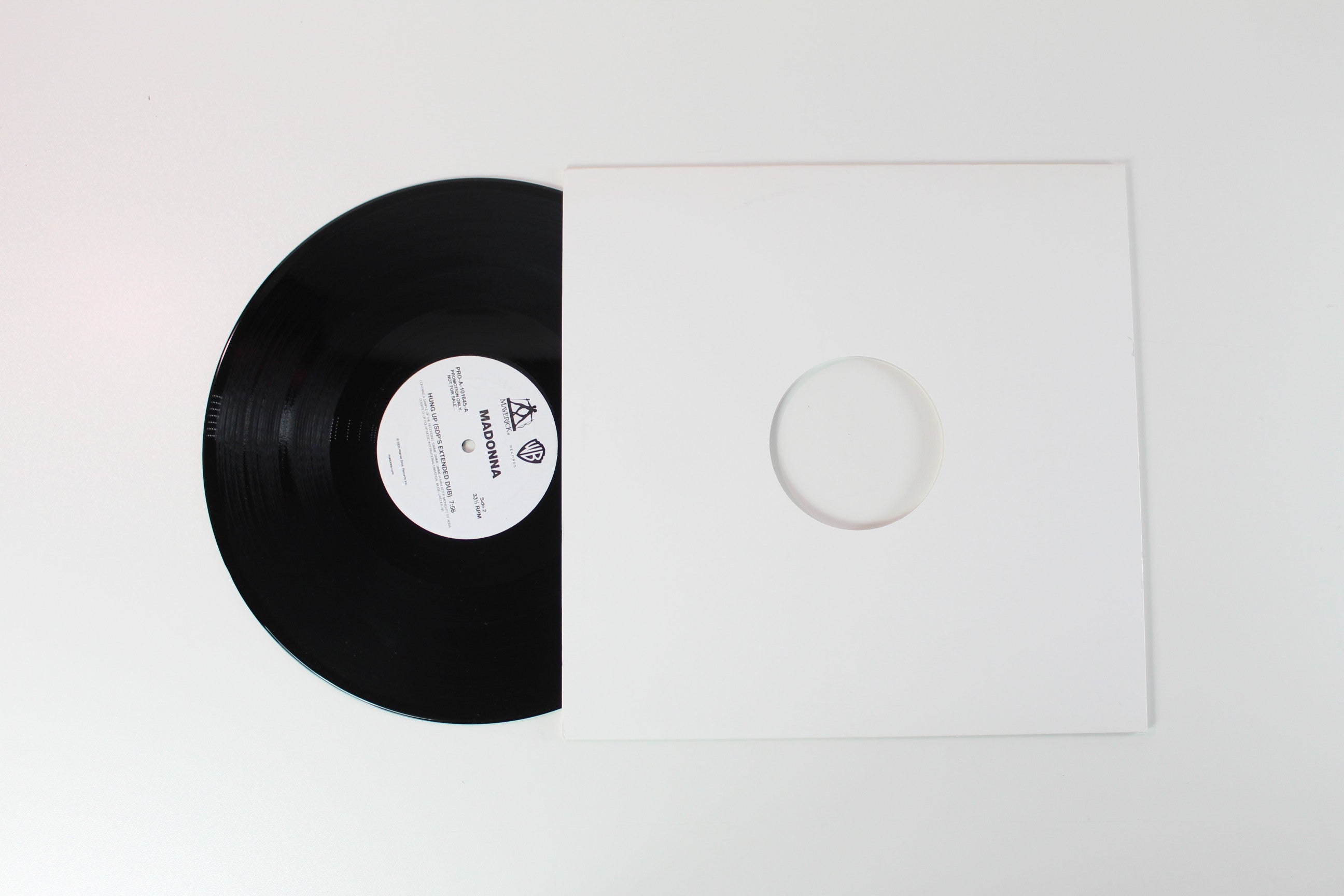 Madonna - Hung Up (SDP's Extended Dub) 12 inch Promo on Maverick