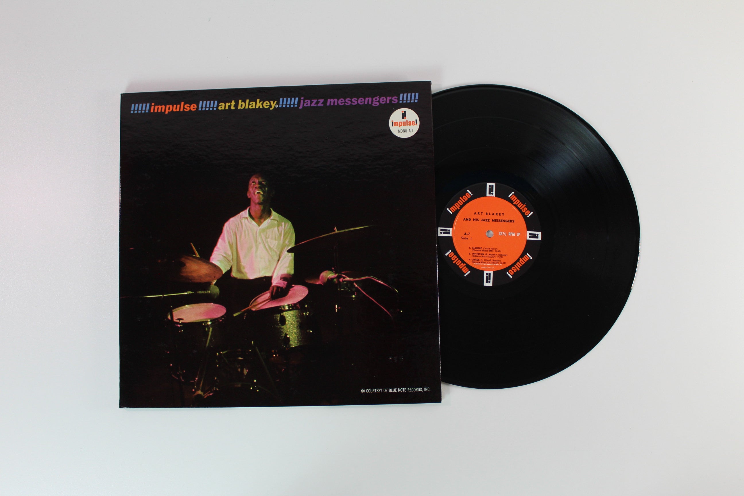 Art Blakey & The Jazz Messengers - !!!!! Impulse! Art Blakey! Jazz Messengers! !!!!! on Impulse! - 1963 Mono pressing