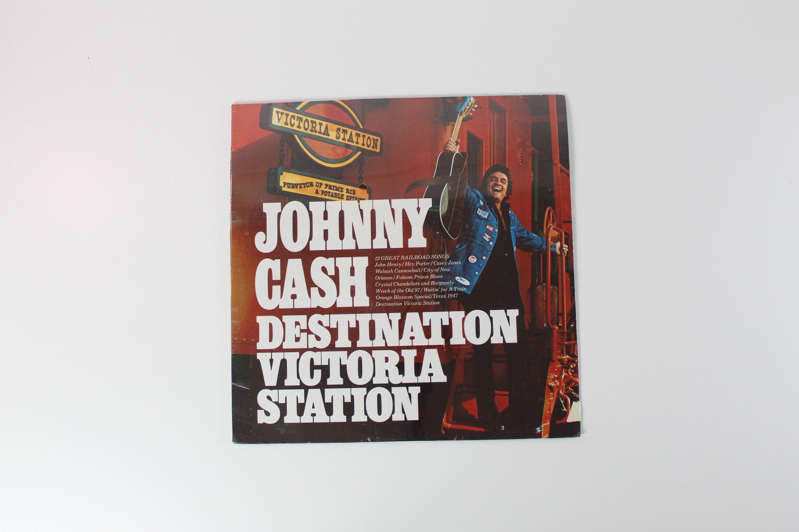 Johnny Cash - Destination Victoria Station Sealed on Columbia Special Products
