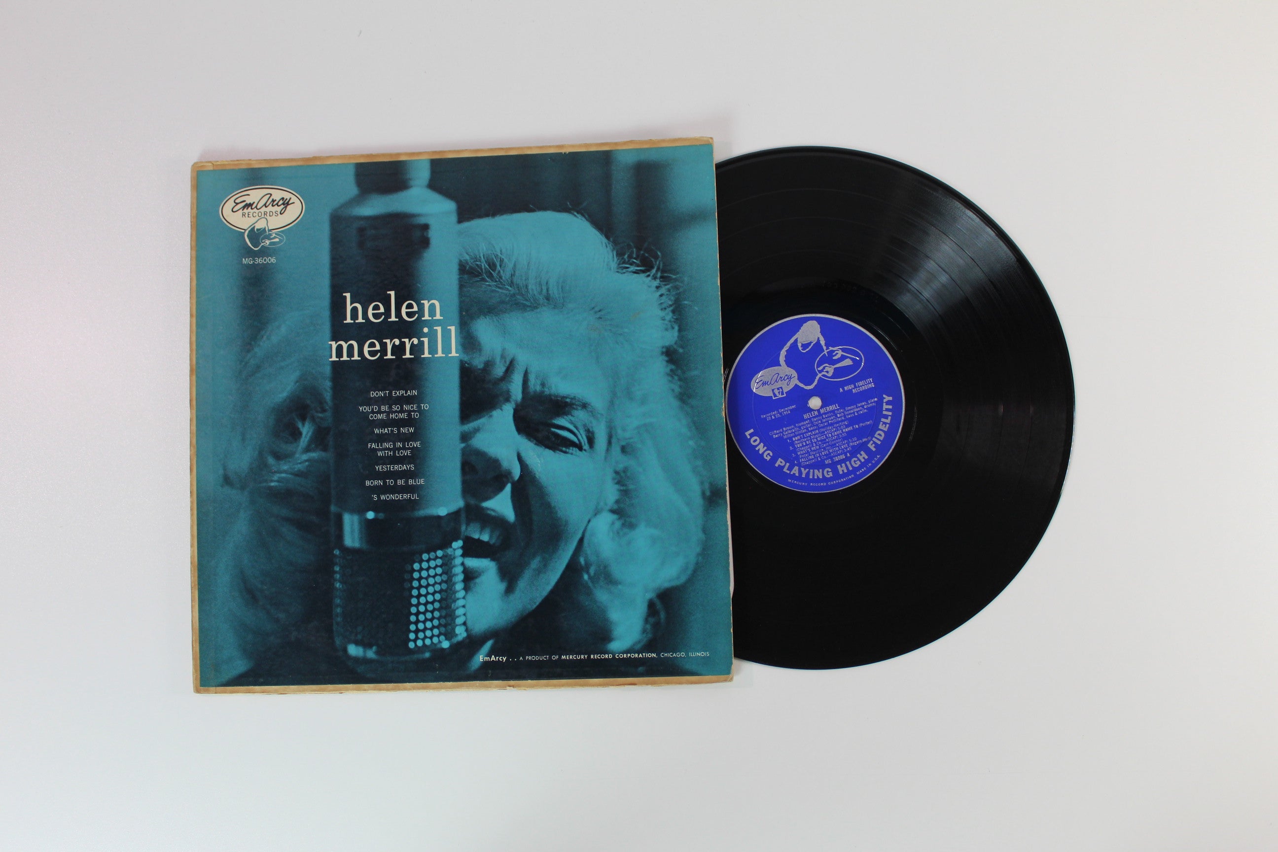 Helen Merrill - Helen Merrill on EmArcy - 1955 Mono pressing