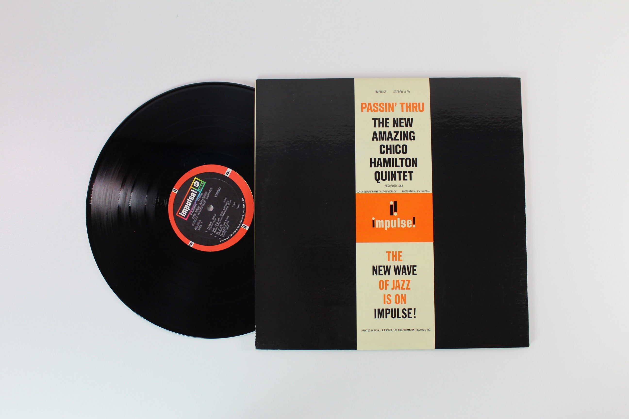 The Chico Hamilton Quintet - Passin' Thru on Impulse! / ABC Records