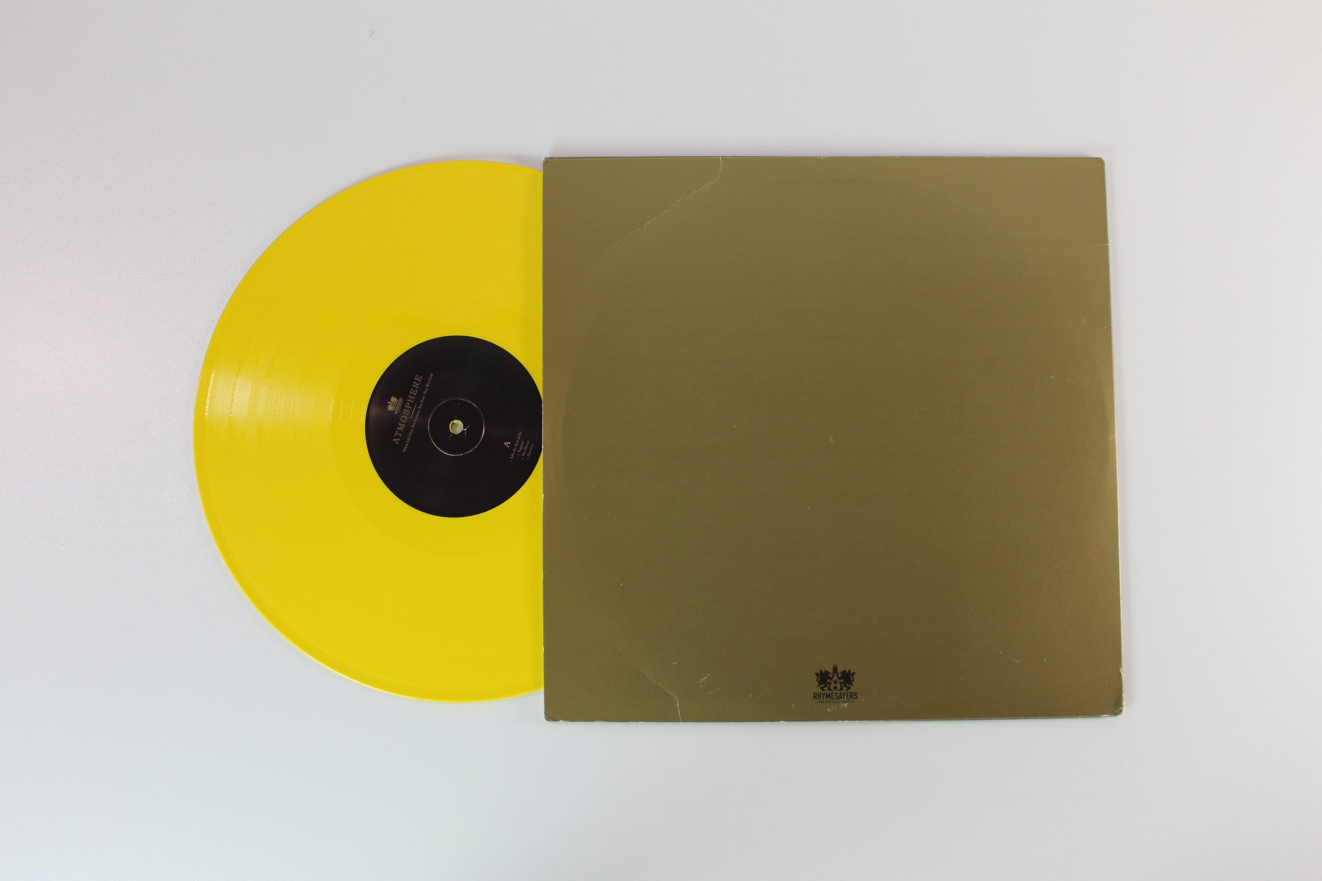Atmosphere - When Life Gives You Lemons, You Paint That Shit Gold on Rhymesayers Entertainment - Yellow Vinyl