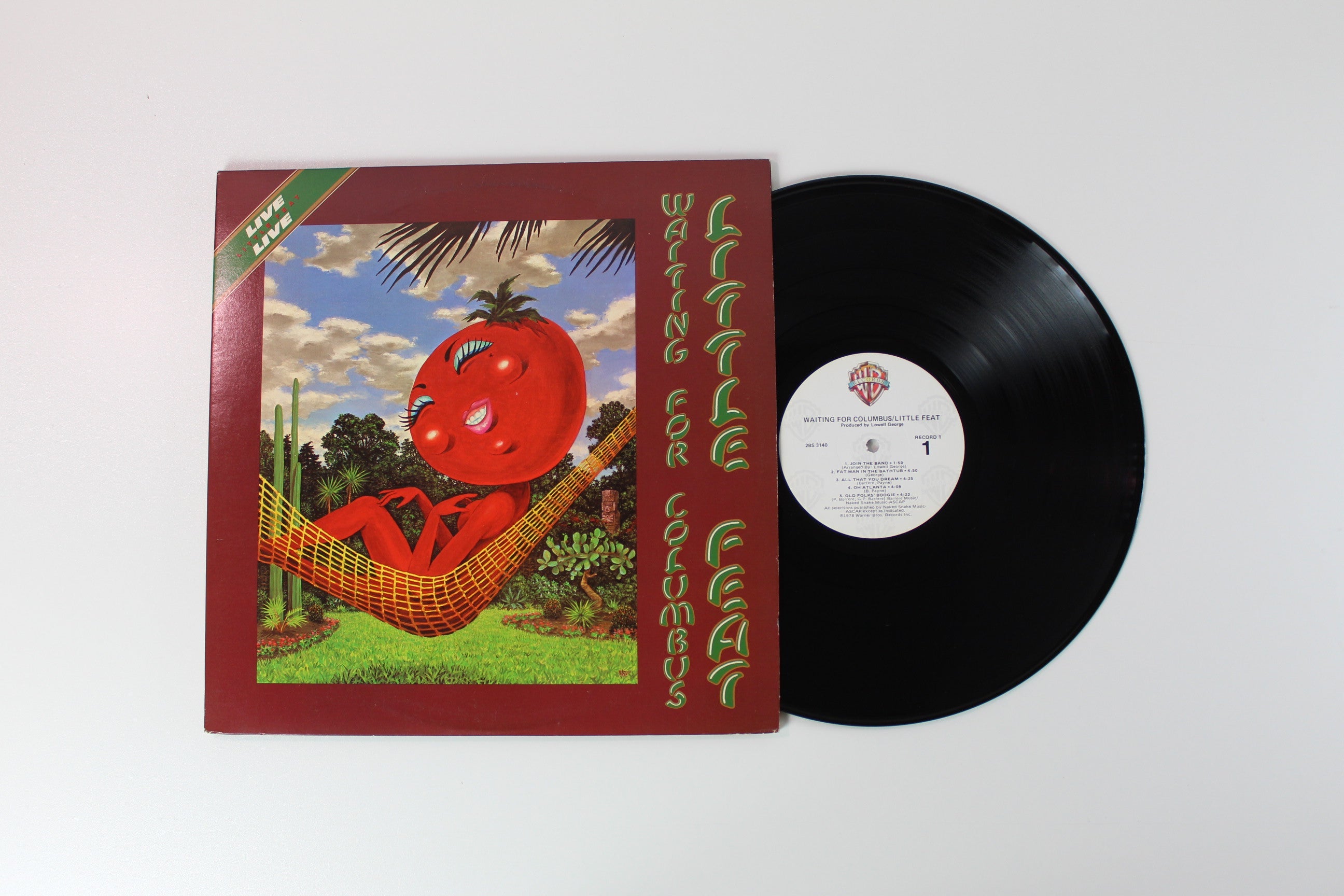 Little Feat - Waiting For Columbus on Warner Bros. Records
