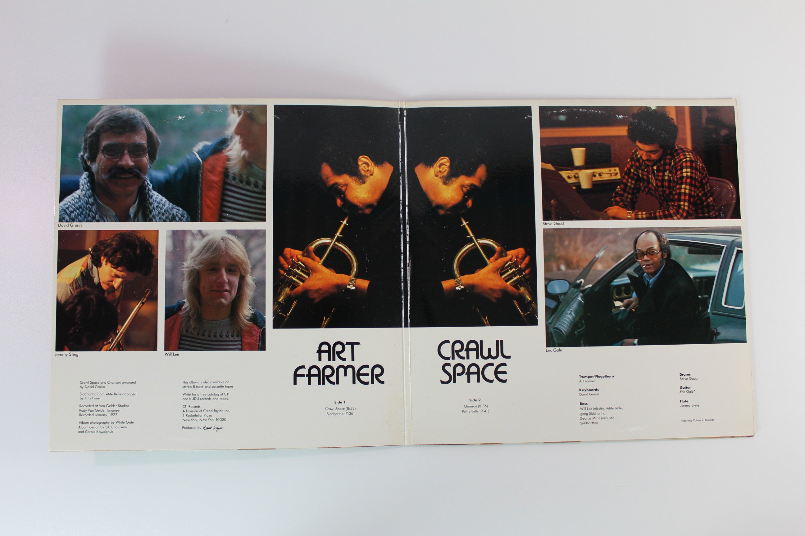 Art Farmer - Crawl Space on CTI Records - Promo